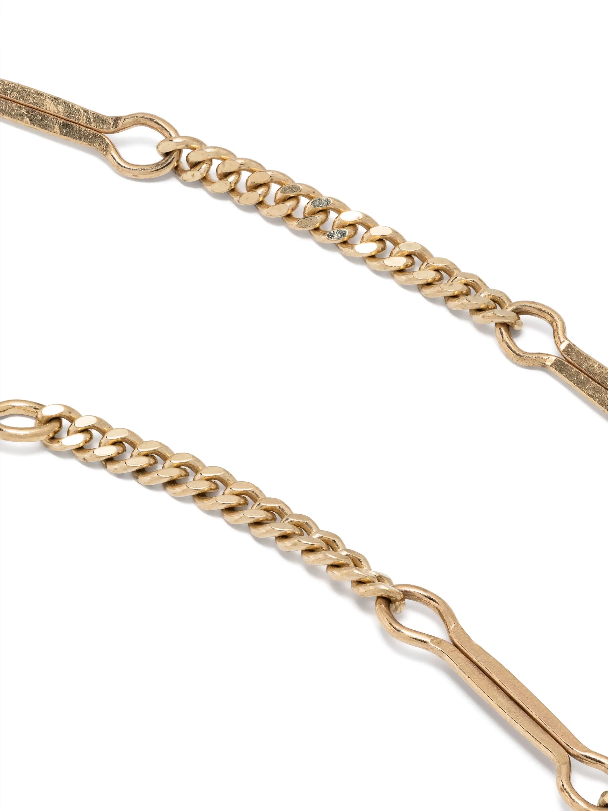 9kt yellow gold Petra Nº4 necklace