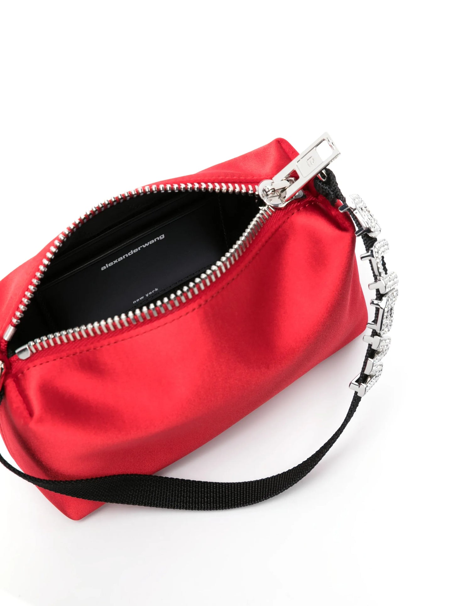 medium Heiress satin shoulder bag