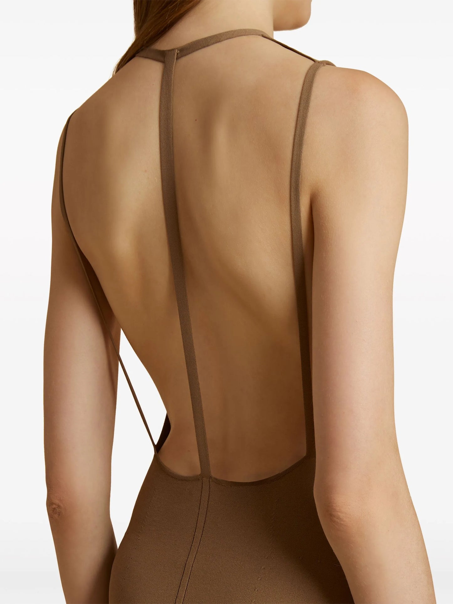 Terri V-neck maxi dress