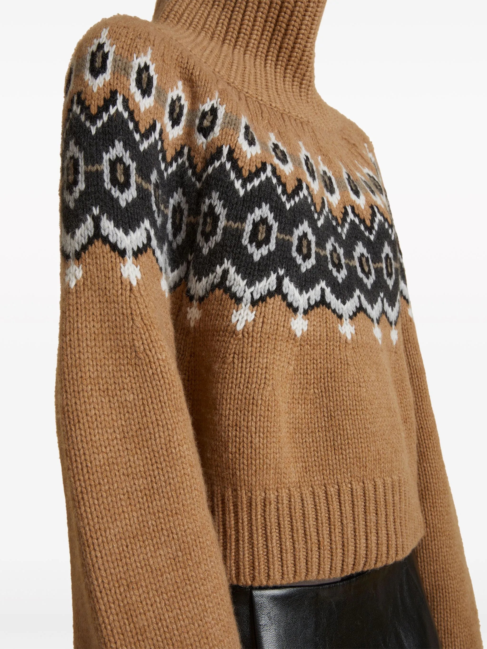 The Amaris high-neck jumper
