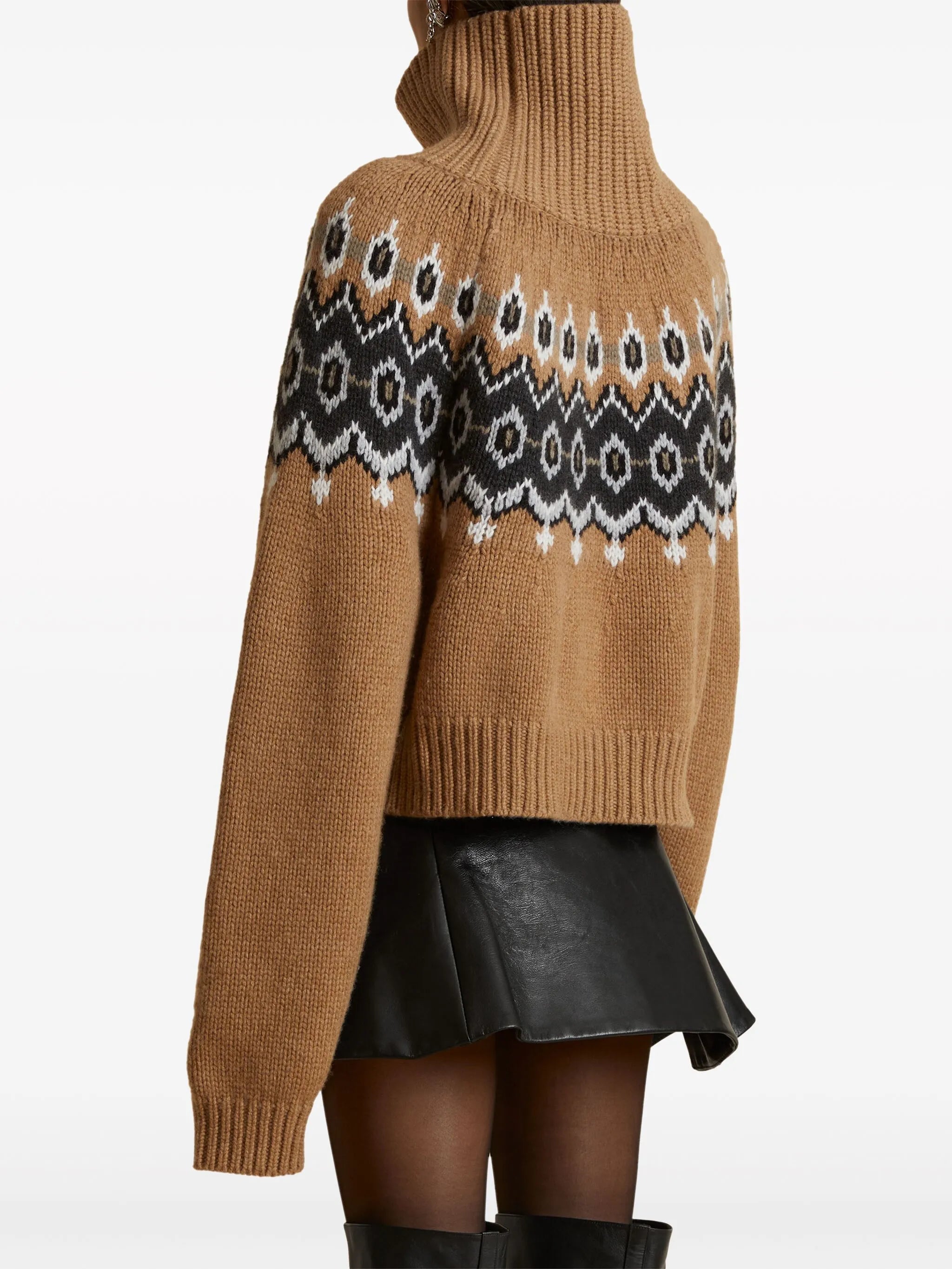 The Amaris high-neck jumper