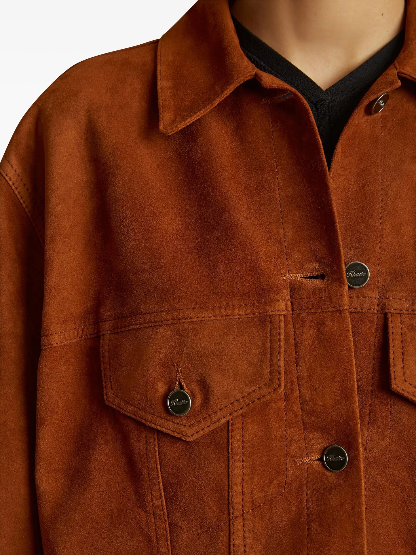 Ross suede shirt jacket