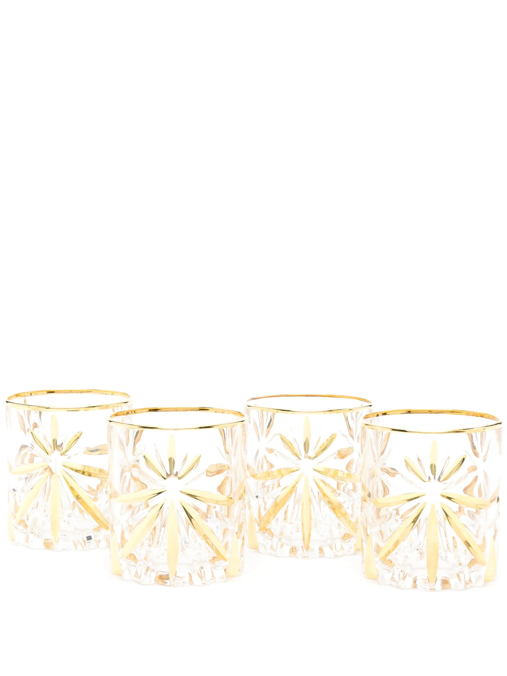x Browns Murano whiskey glasses (set of four)