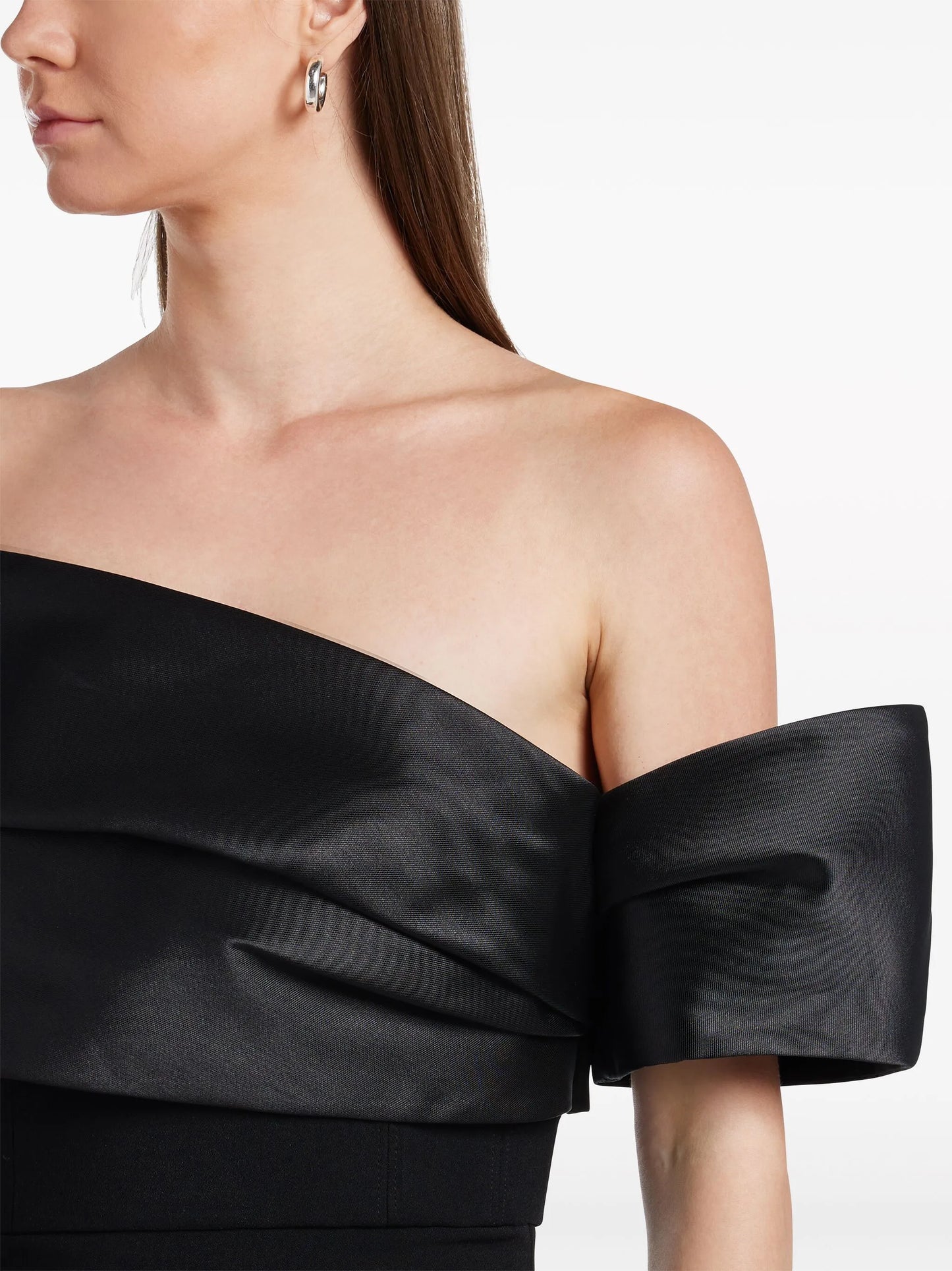 Alexis off-shoulder gown