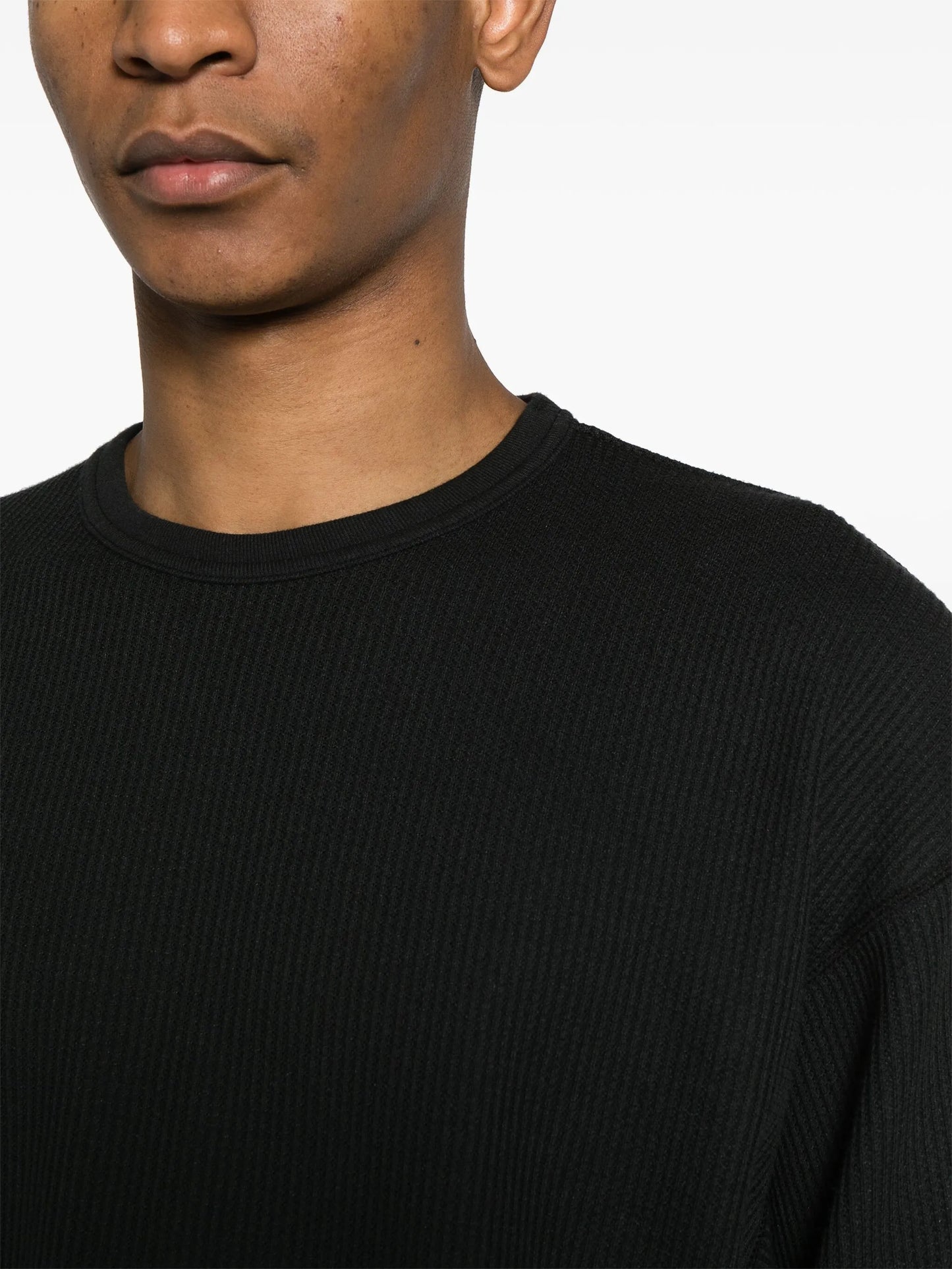 22 waffle-knit jumper