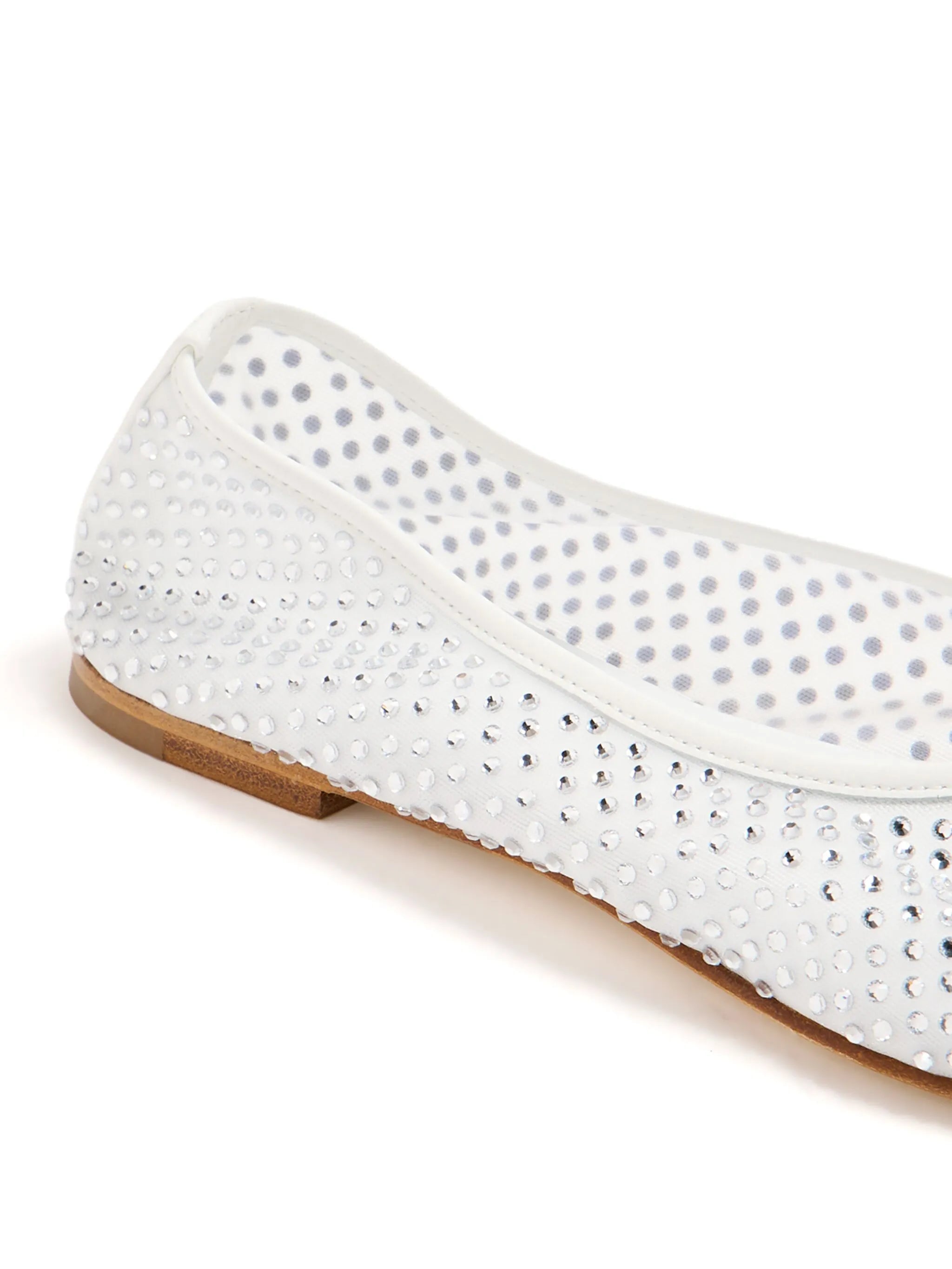 Balla crystal ballerina shoes