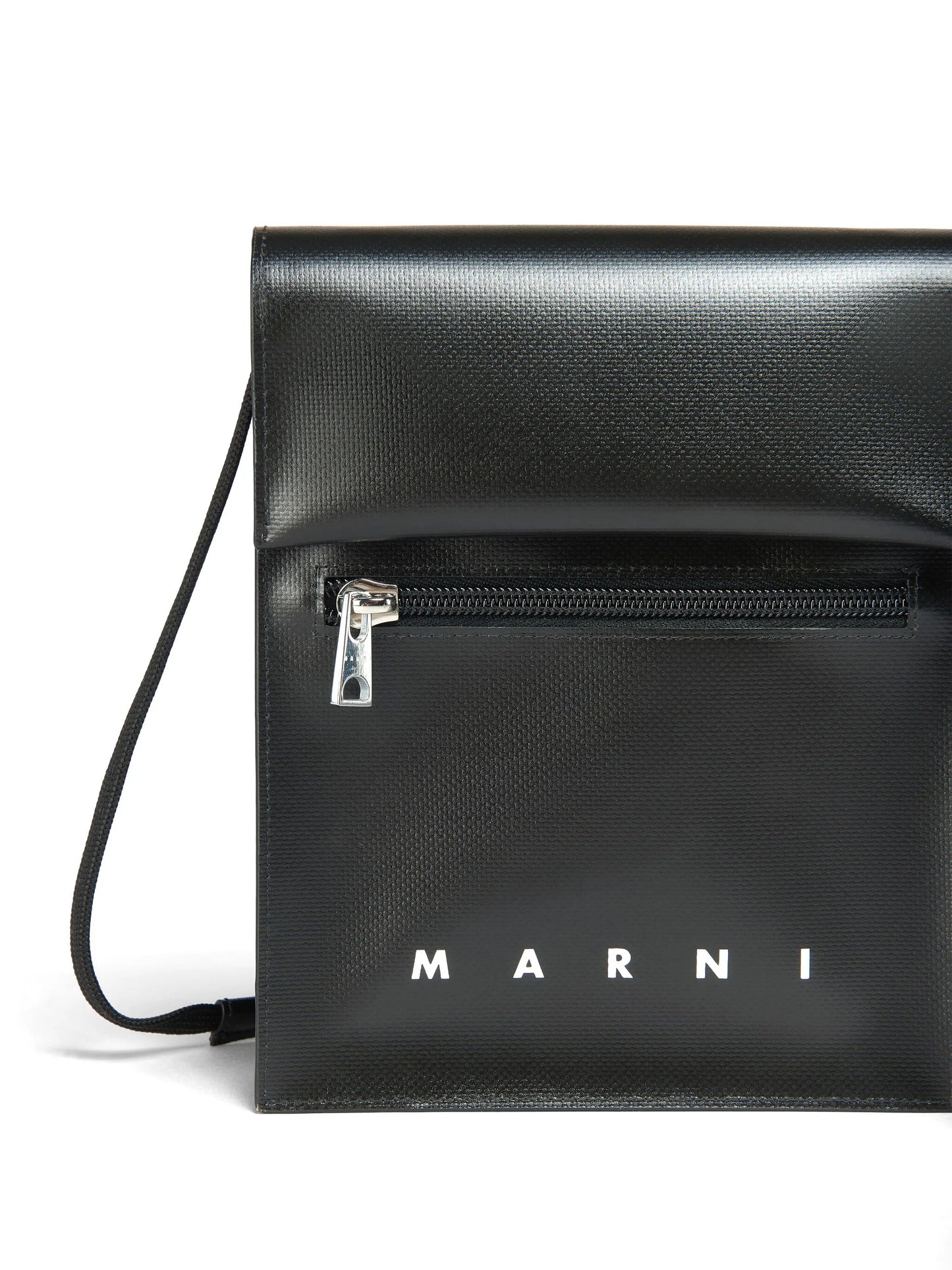 pouch with shoelace strap