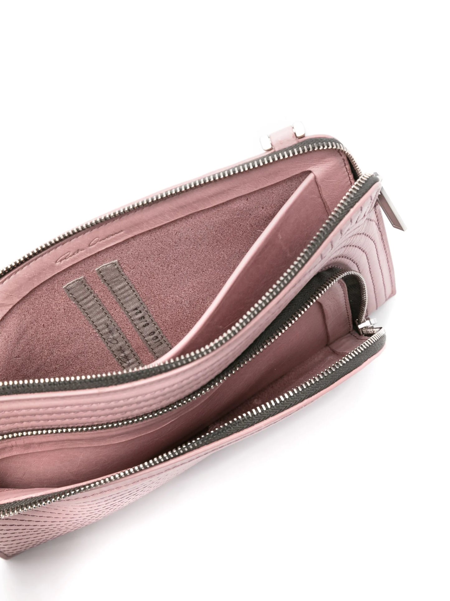 Club leather messenger bag