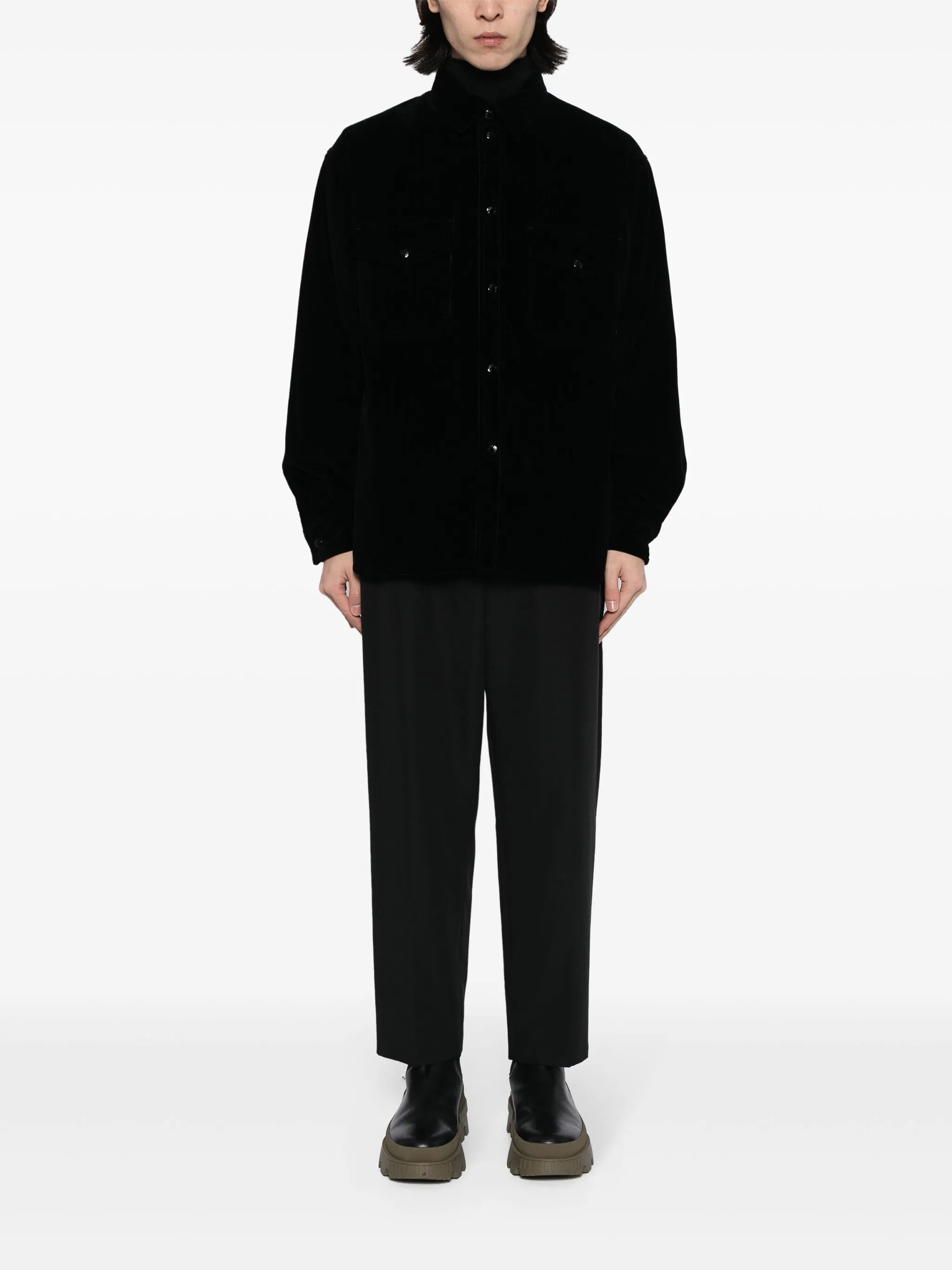 x Palm Angels corduroy shirt jacket