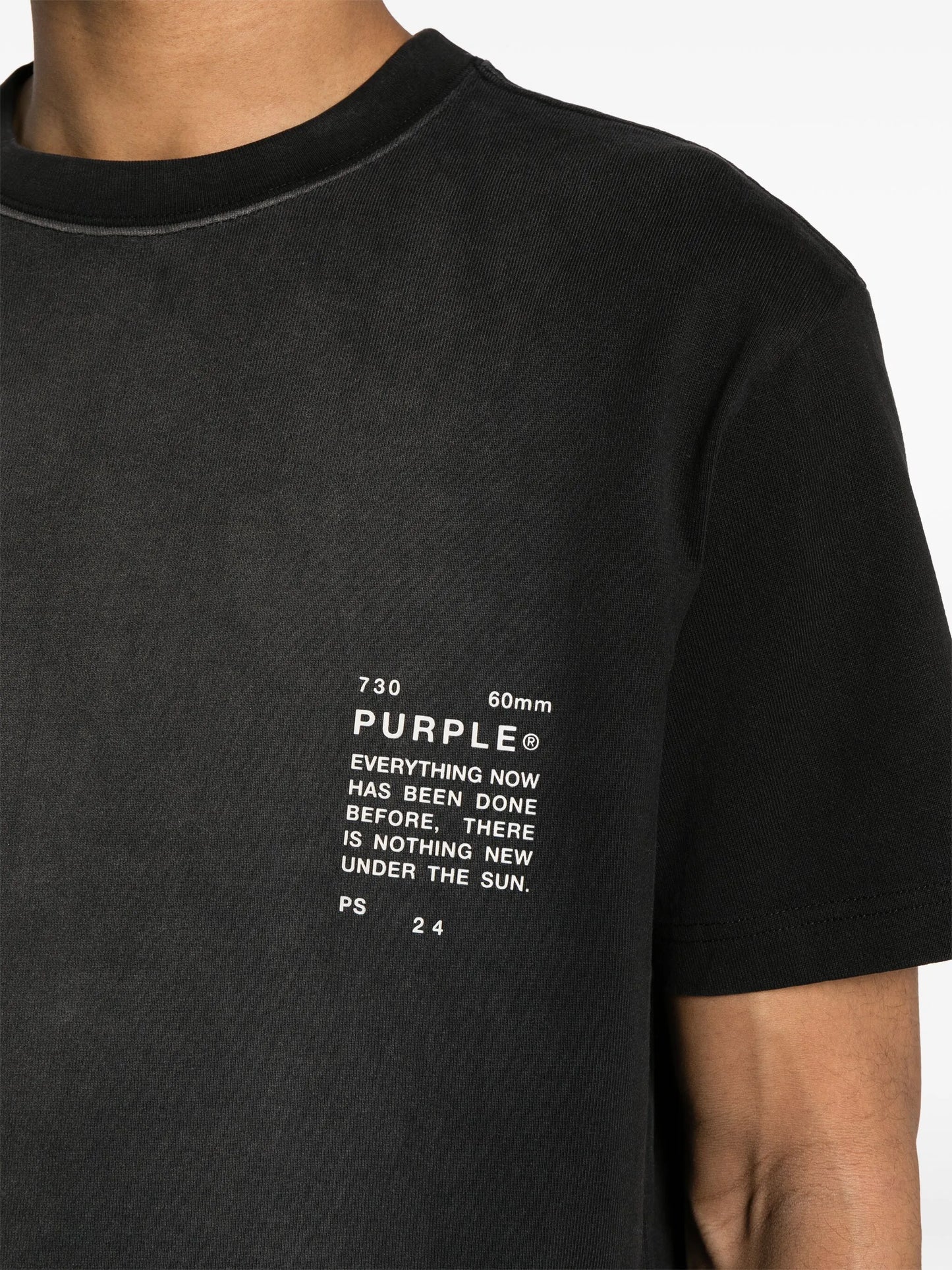 slogan-print cotton T-shirt