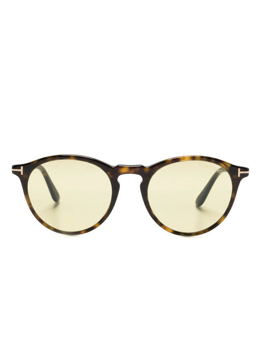 Arele tortoiseshell pantos-frame sunglasses