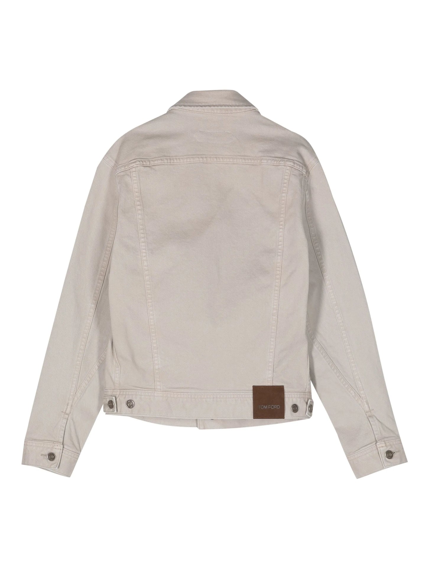 panelled denim jacket
