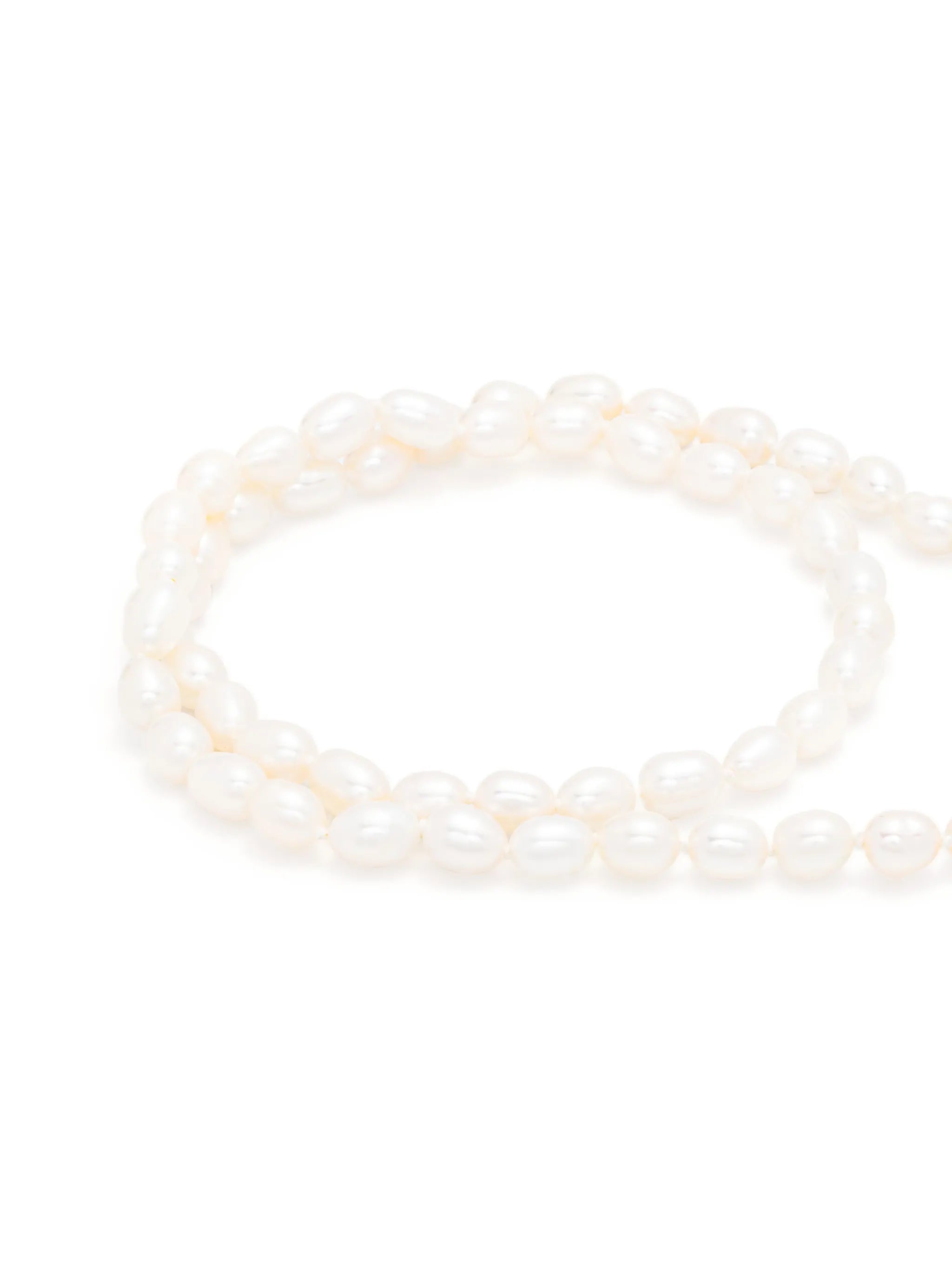 14kt yellow gold Chunky Seed pearl necklace