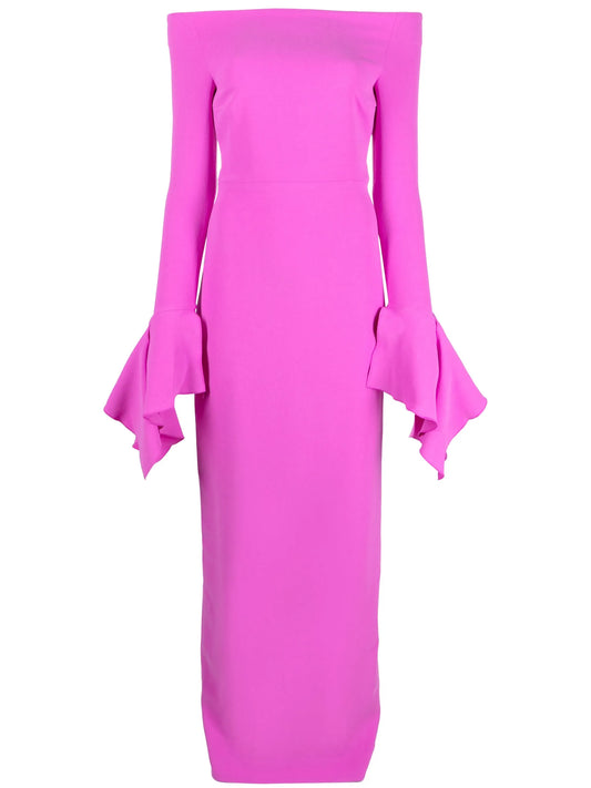The Amalie off-shoulder dress