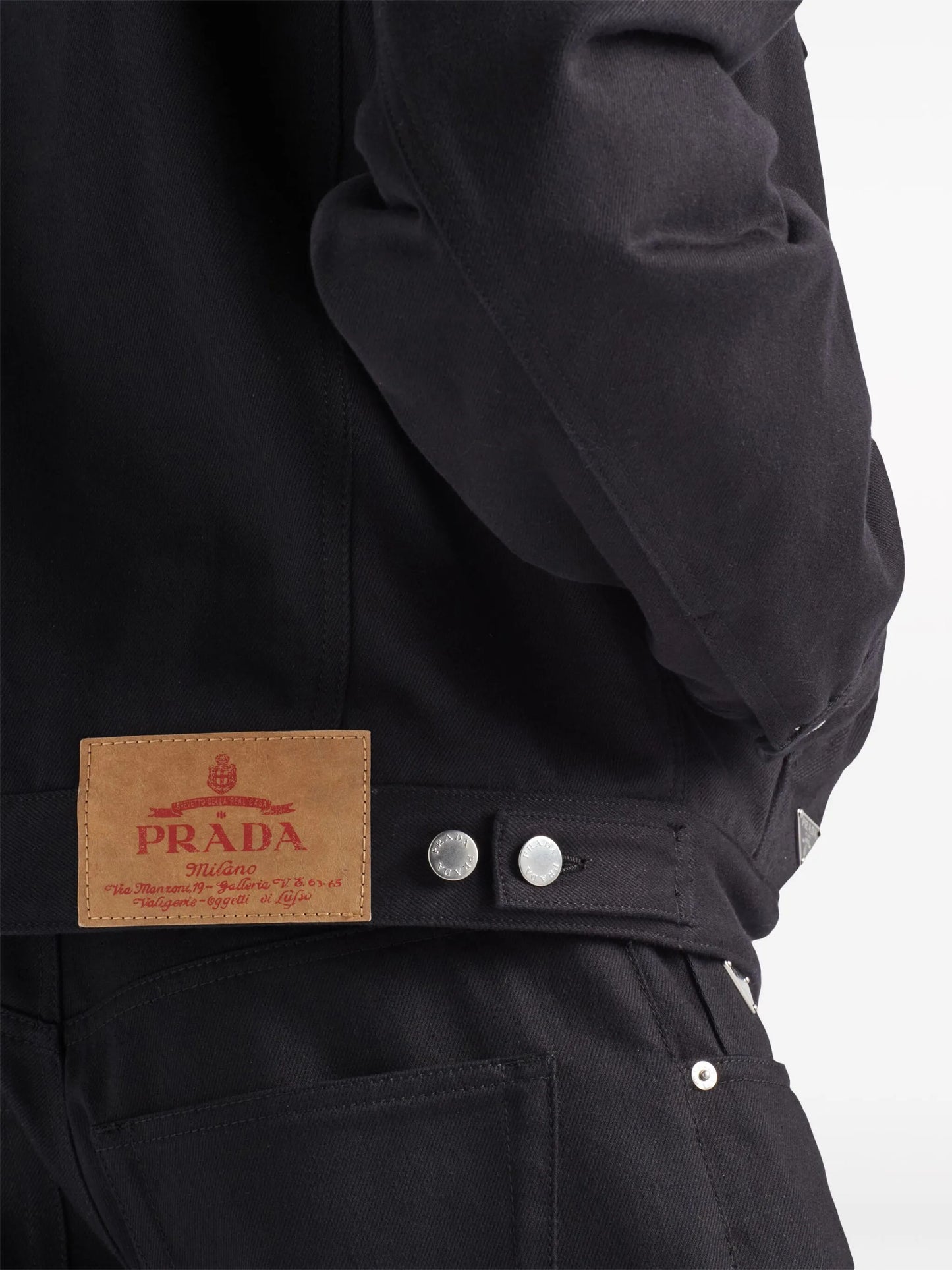 Bull denim blouson jacket