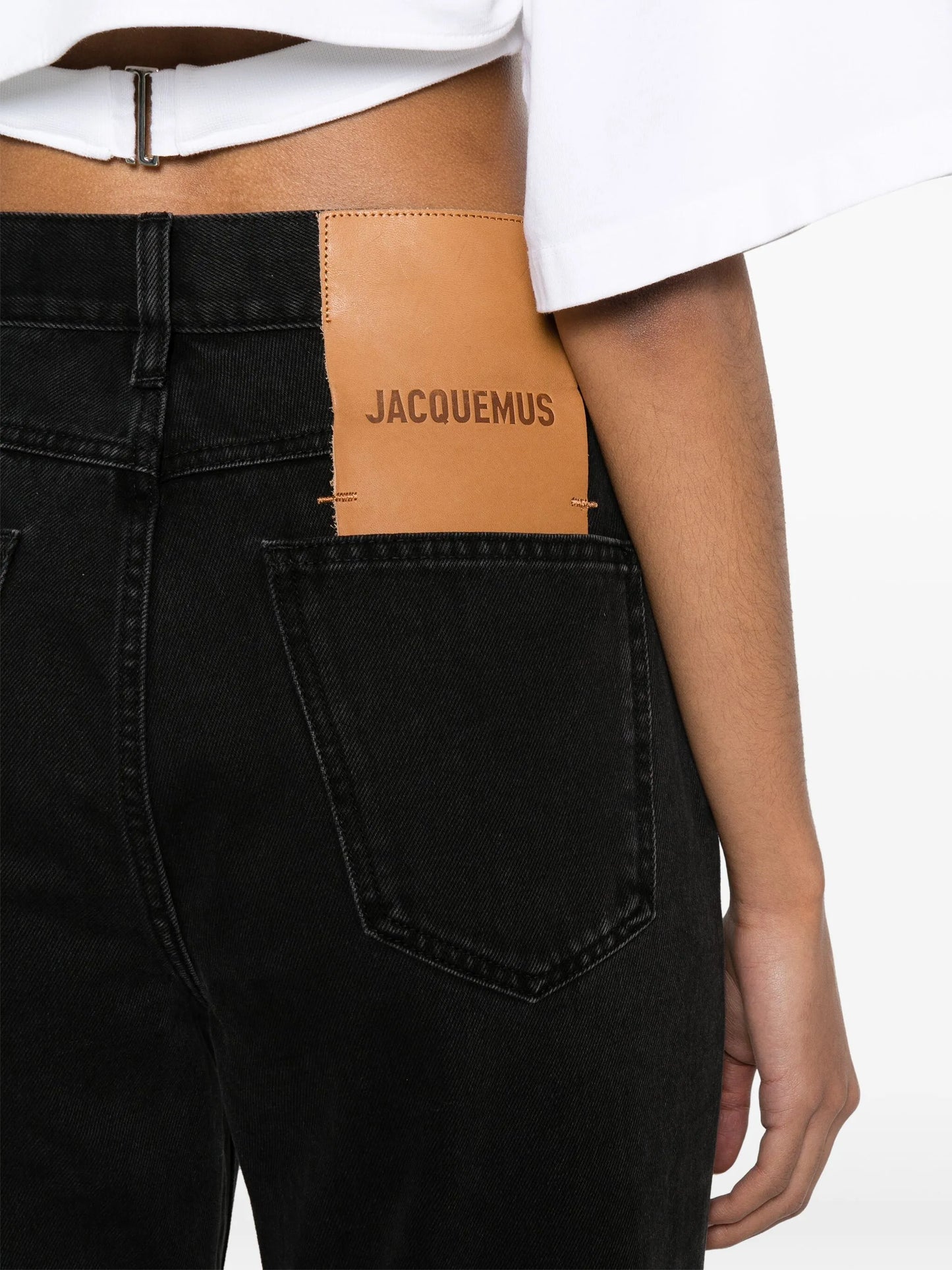 La De Nimes Droit straight-leg jeans