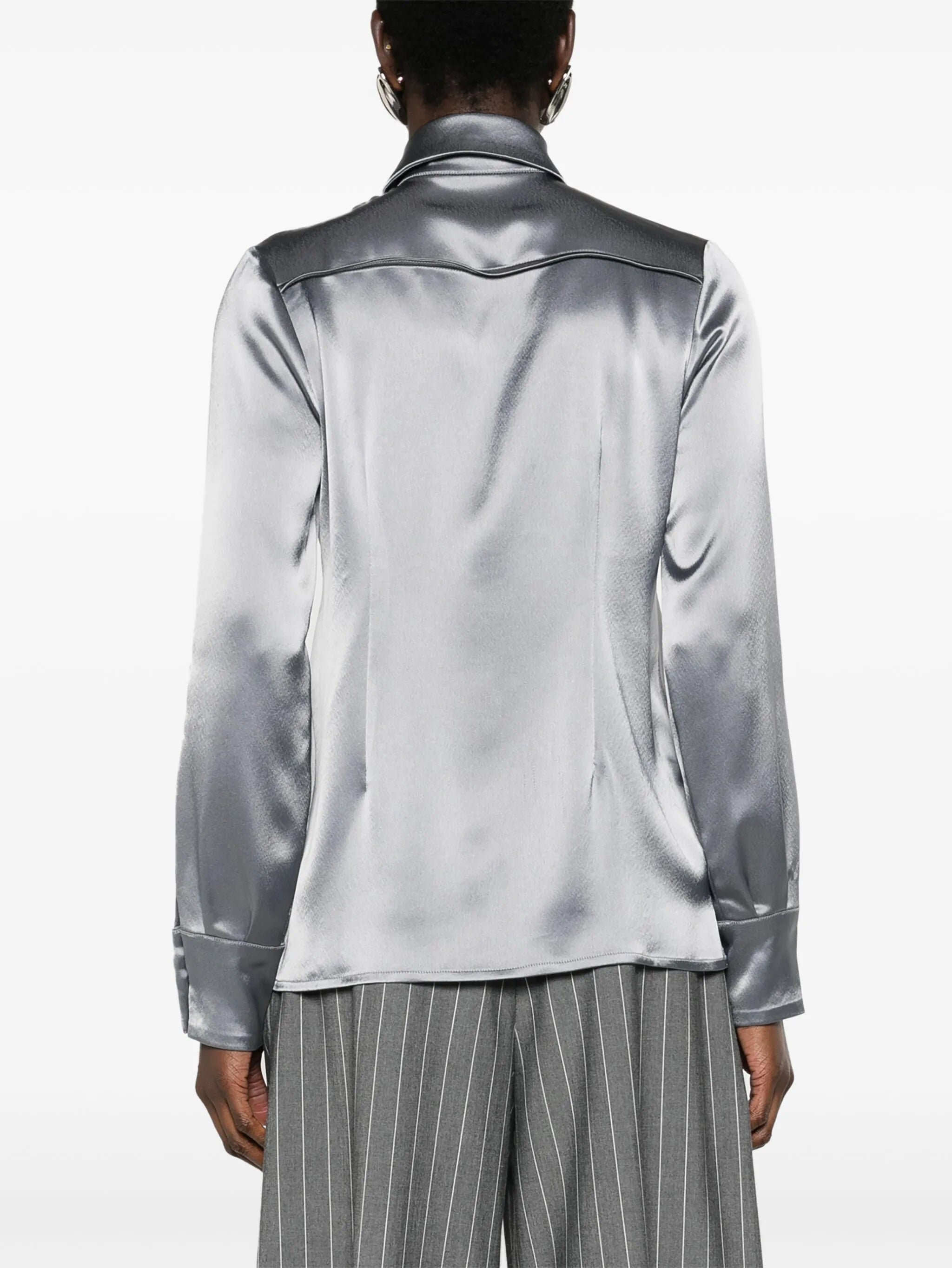 Pyjama satin shirt