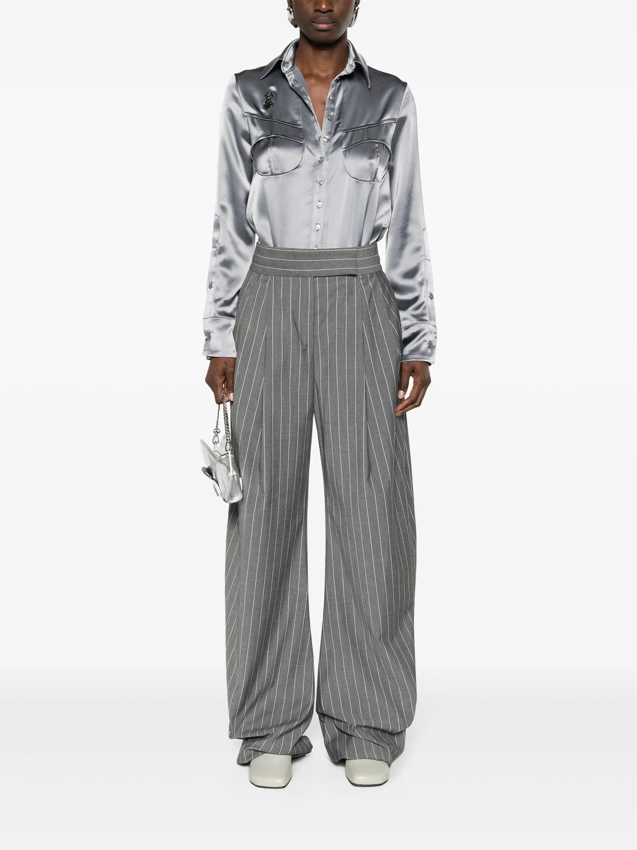Pyjama satin shirt