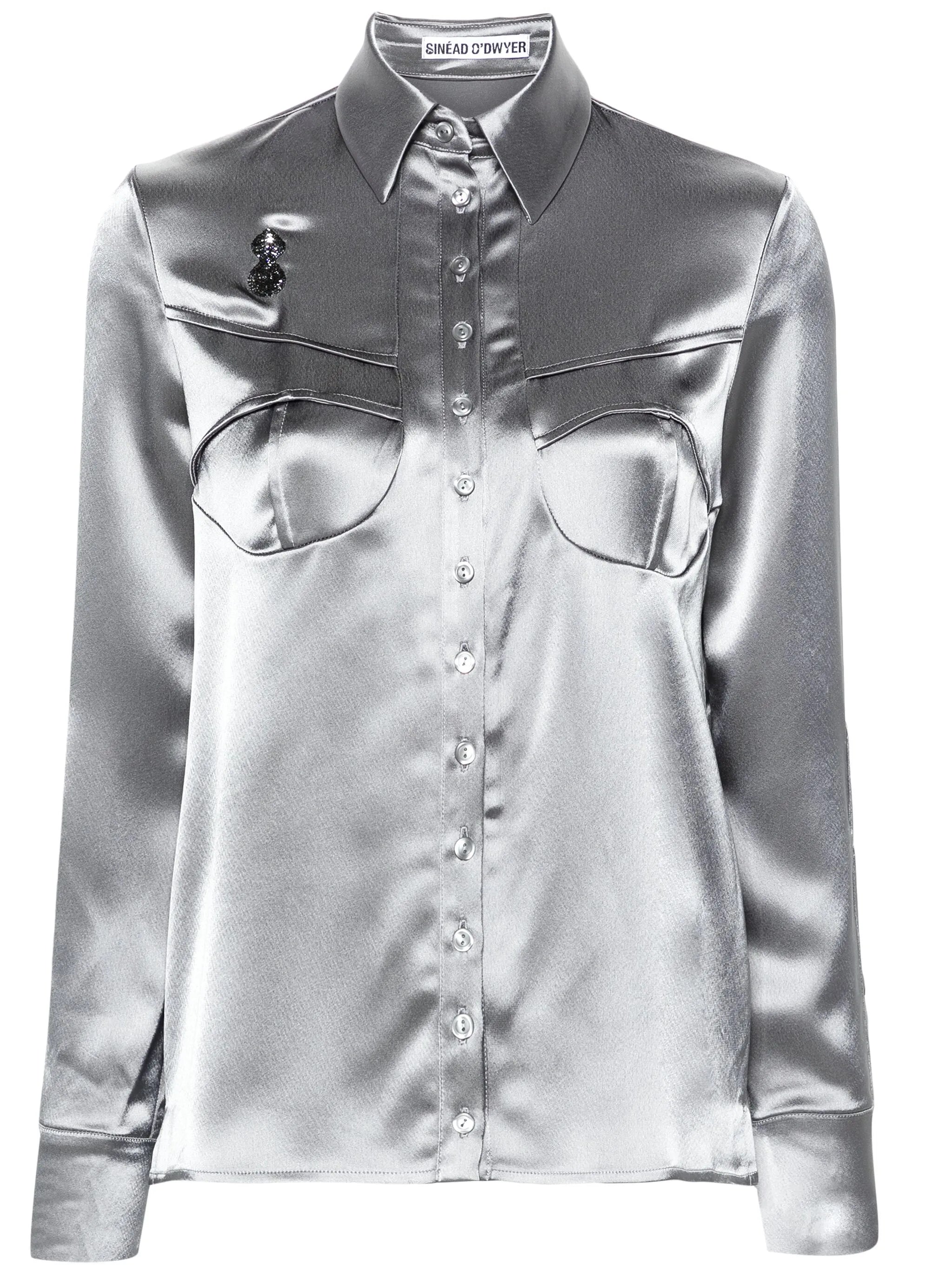 Pyjama satin shirt