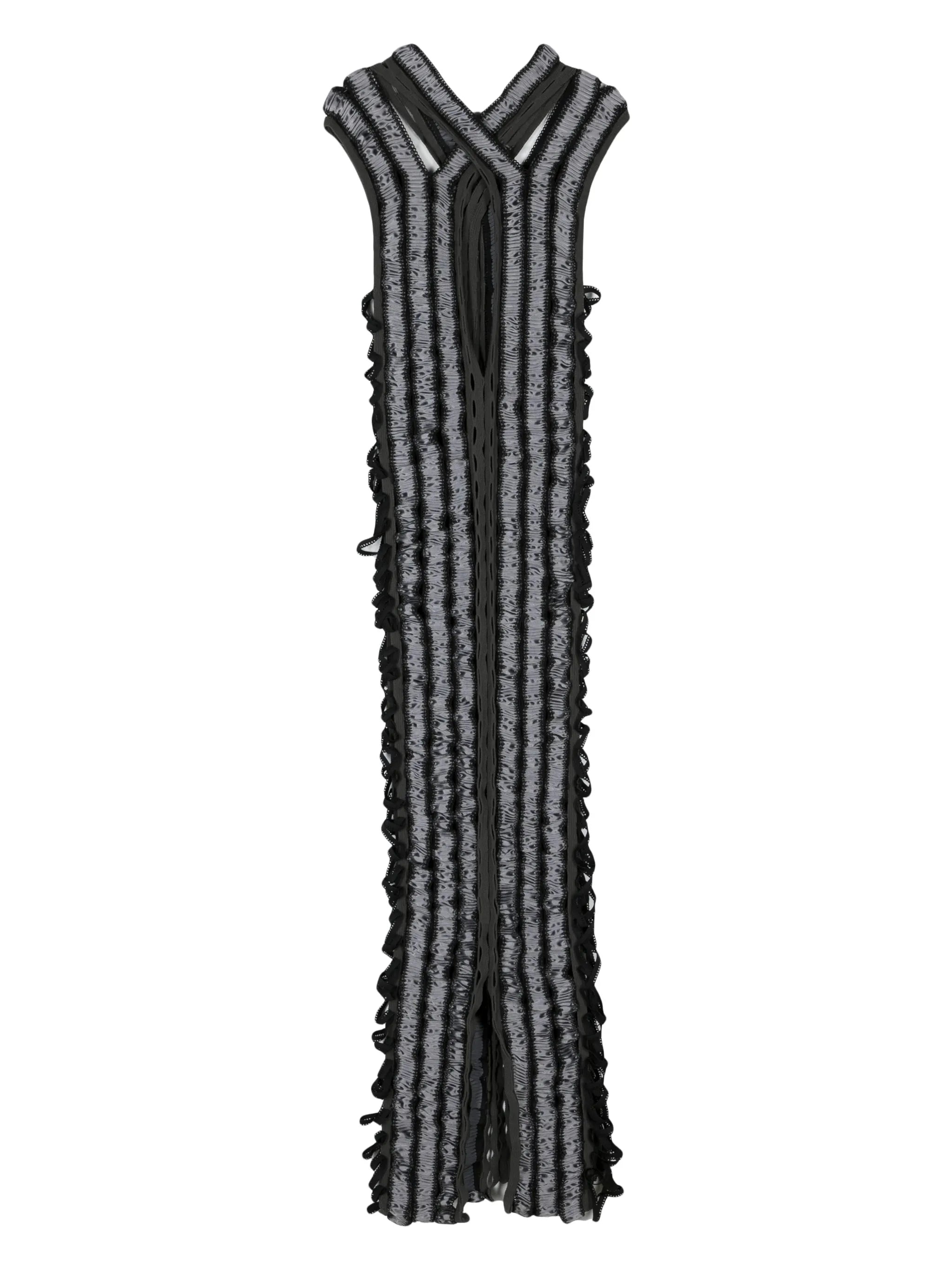 Shibari Criss Cross maxi dress