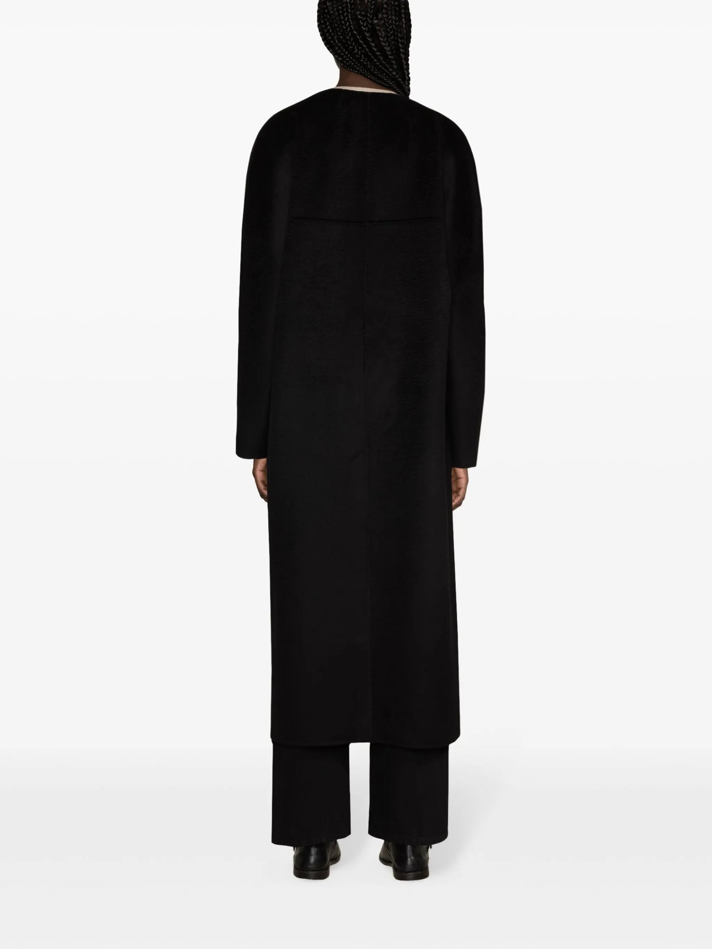 Noelle felted long coat