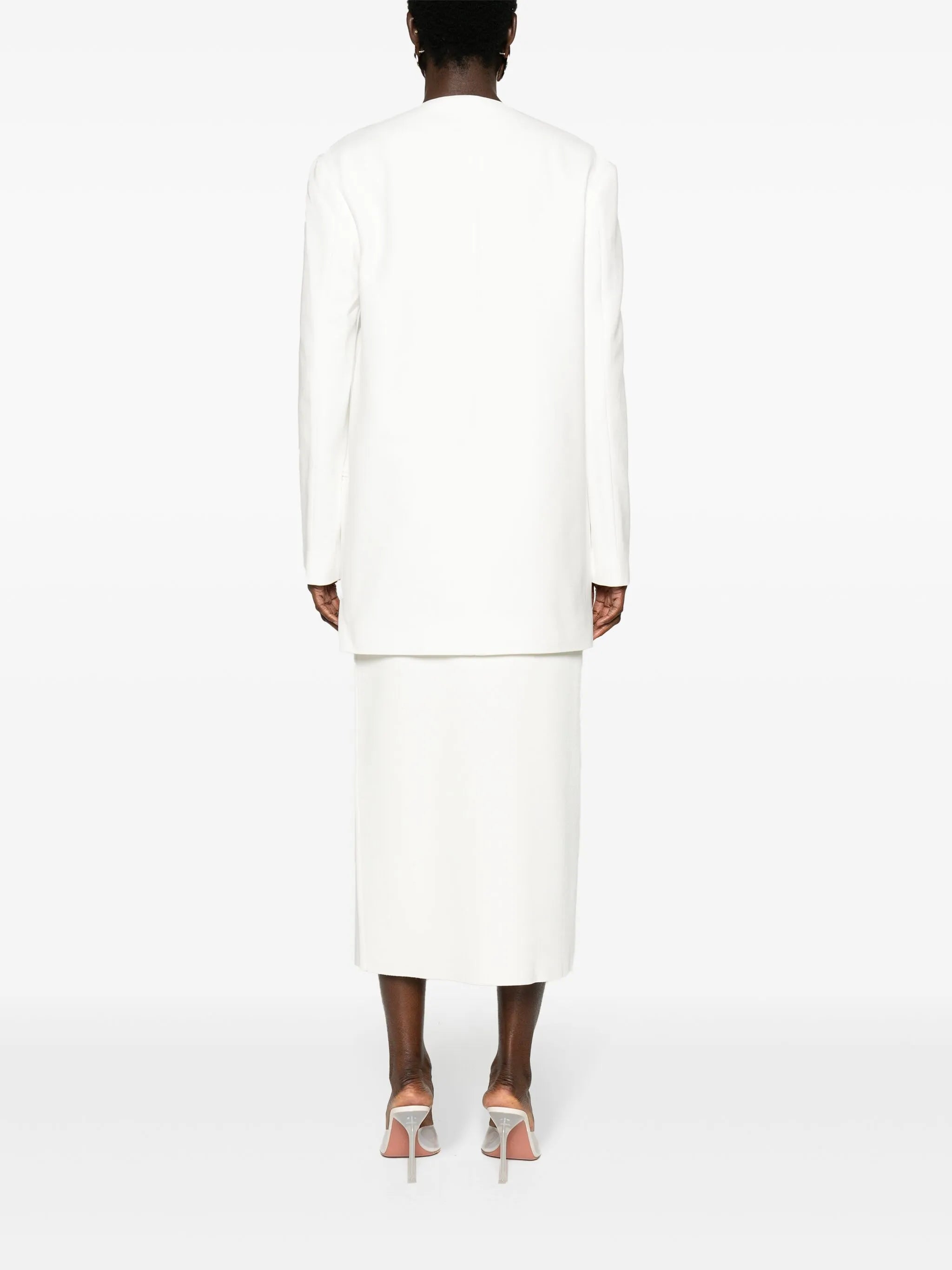 Saunders open-front blazer