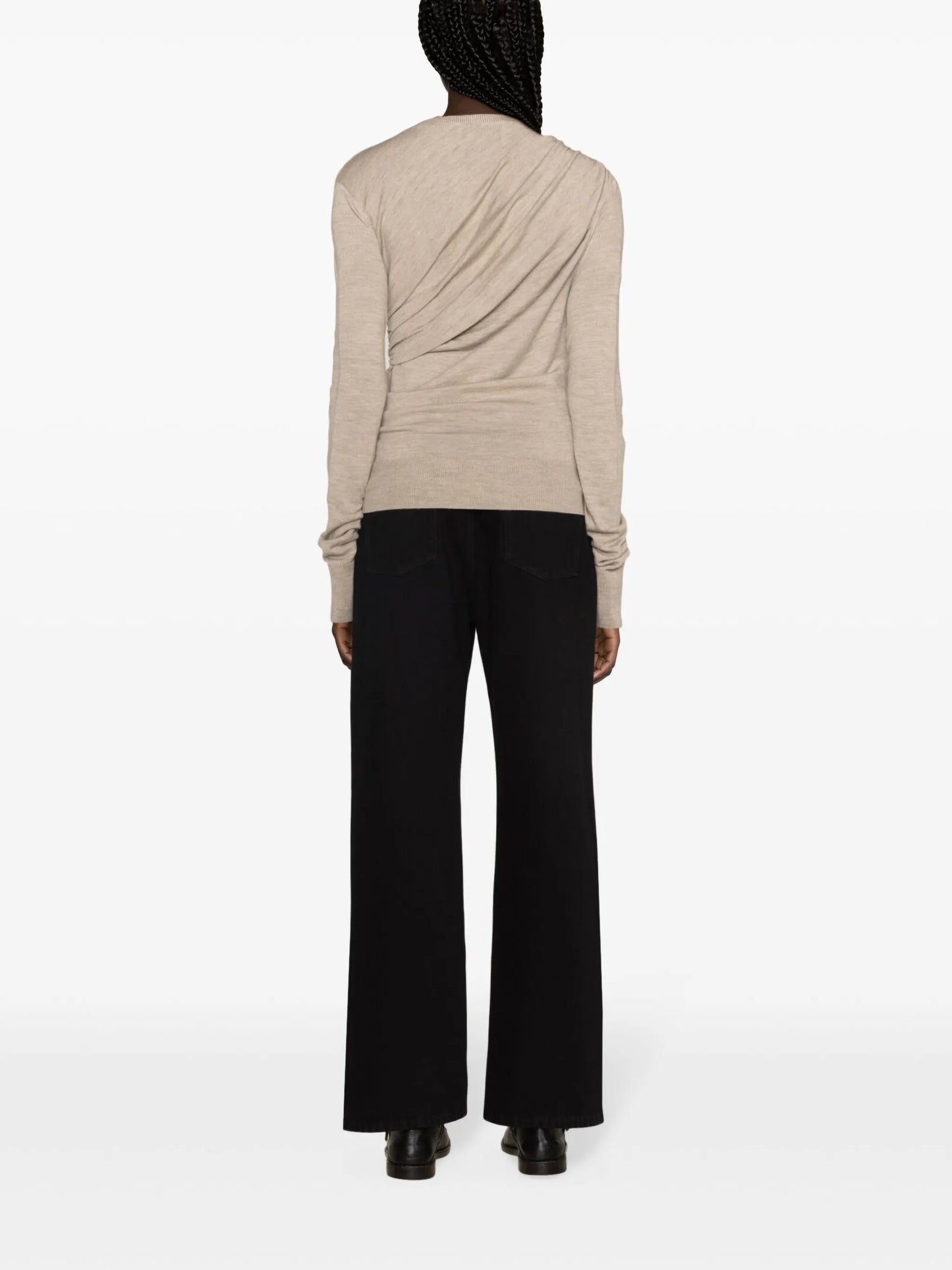 Sade high-rise straight-leg jeans