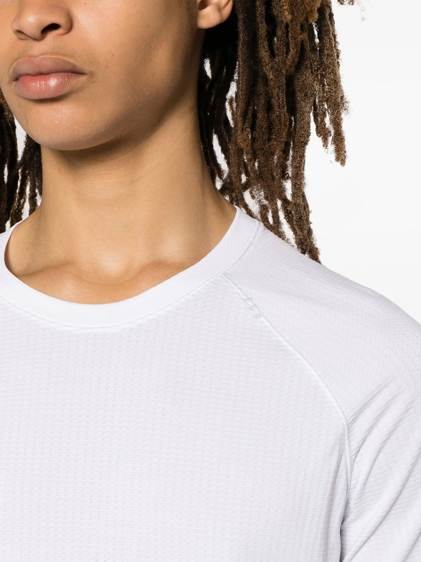 Metal Vent striped T-shirt