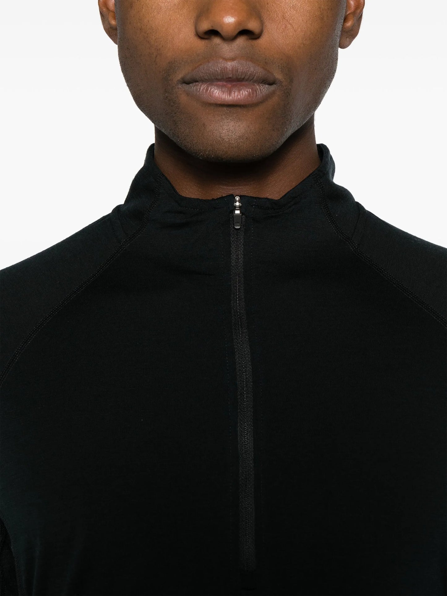 Phayse mock-neck performance top
