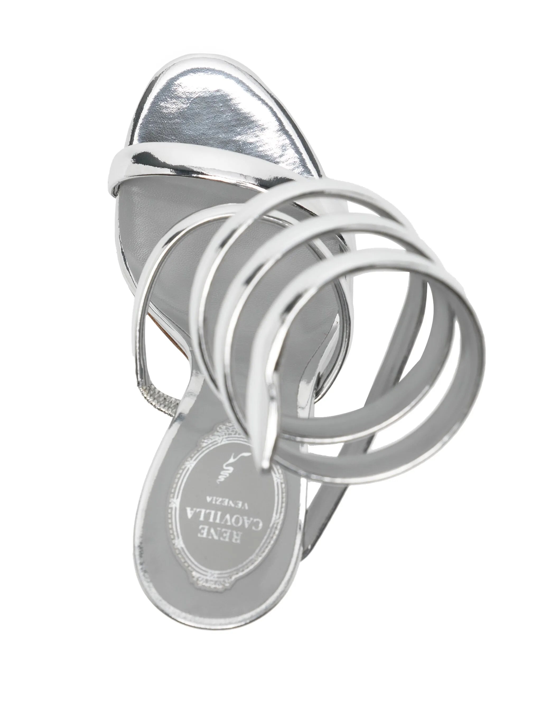 Cleo 100mm leather sandals