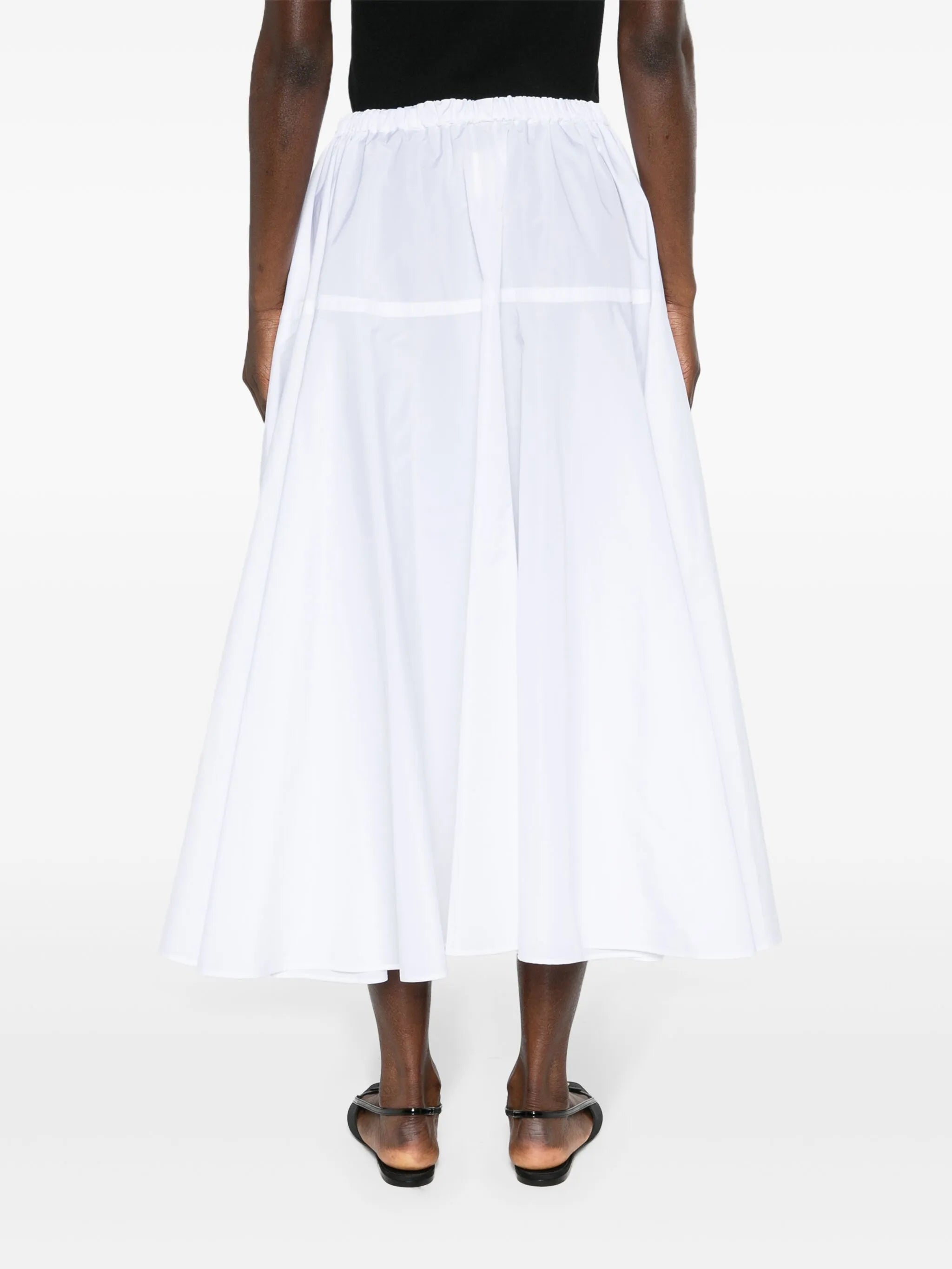 faille maxi skirt