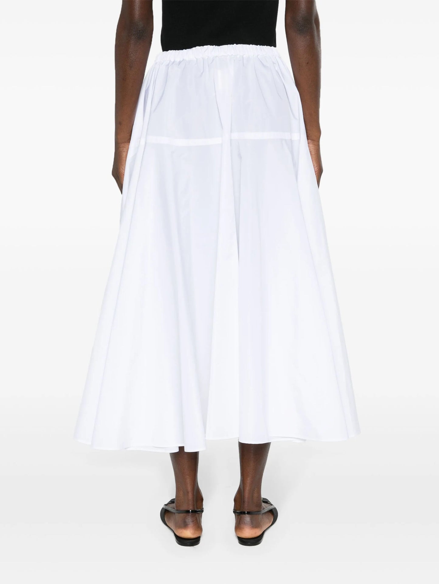 faille maxi skirt