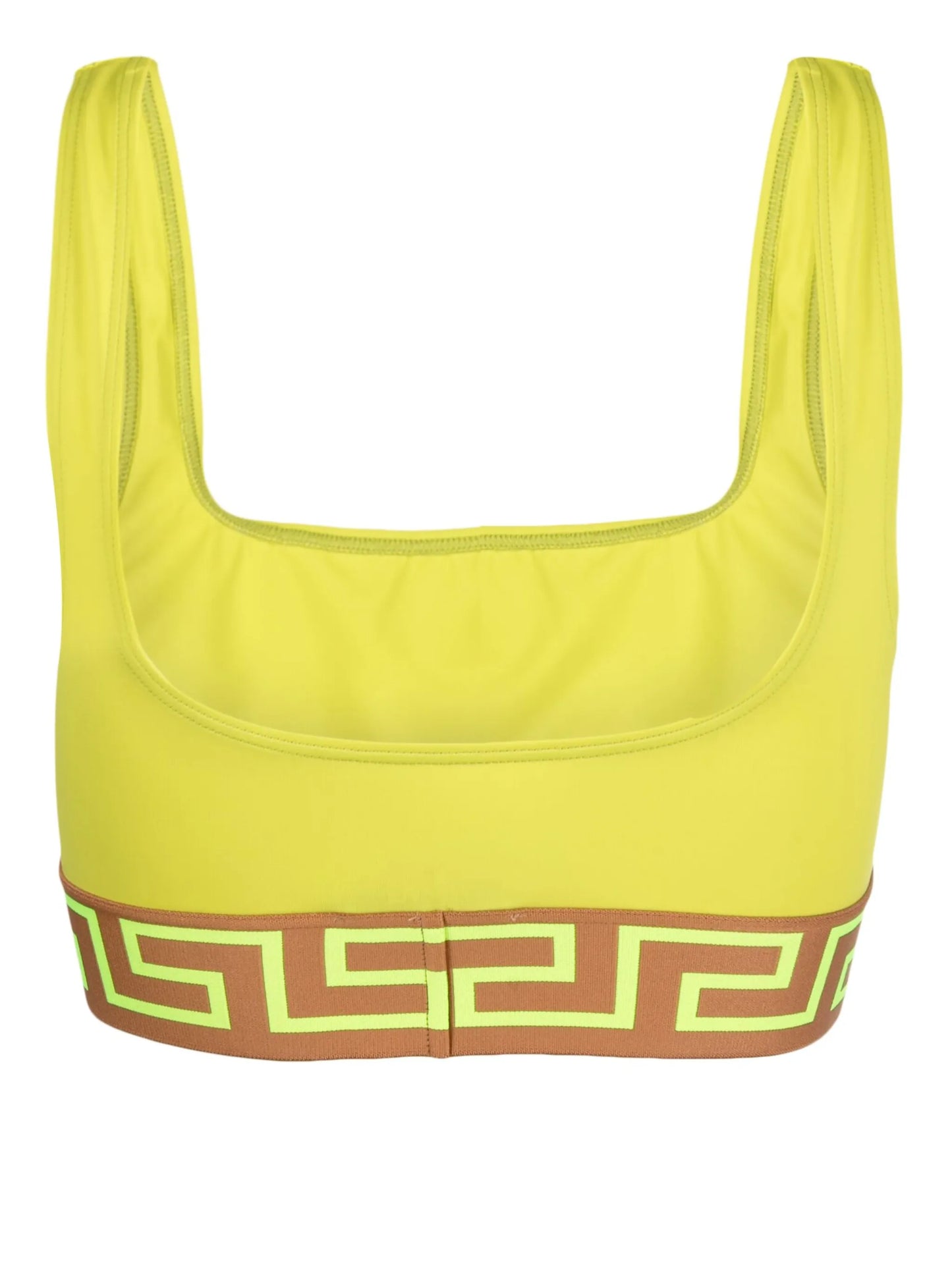 Greca-detail bikini top