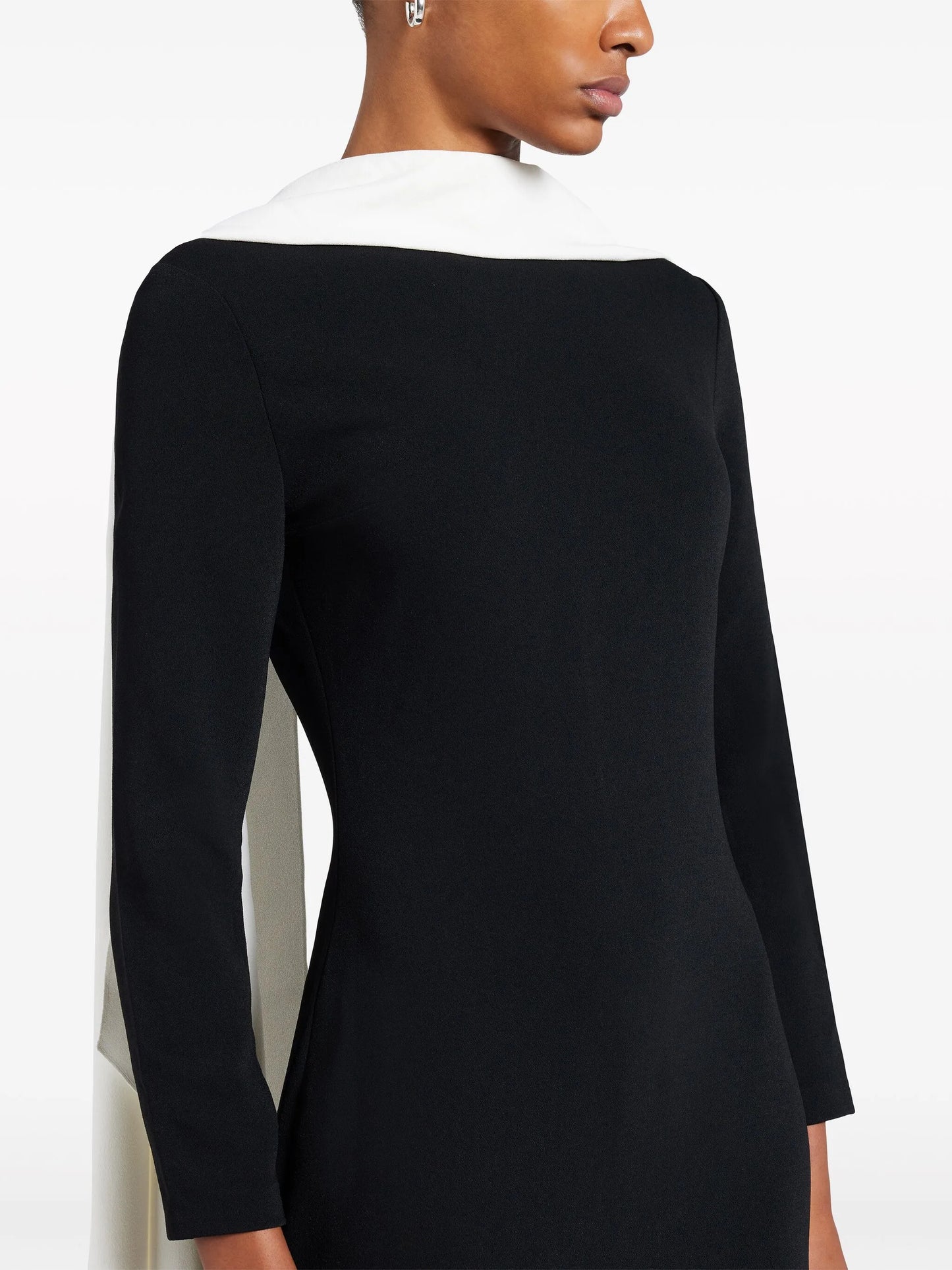 Luisa crepe maxi dress