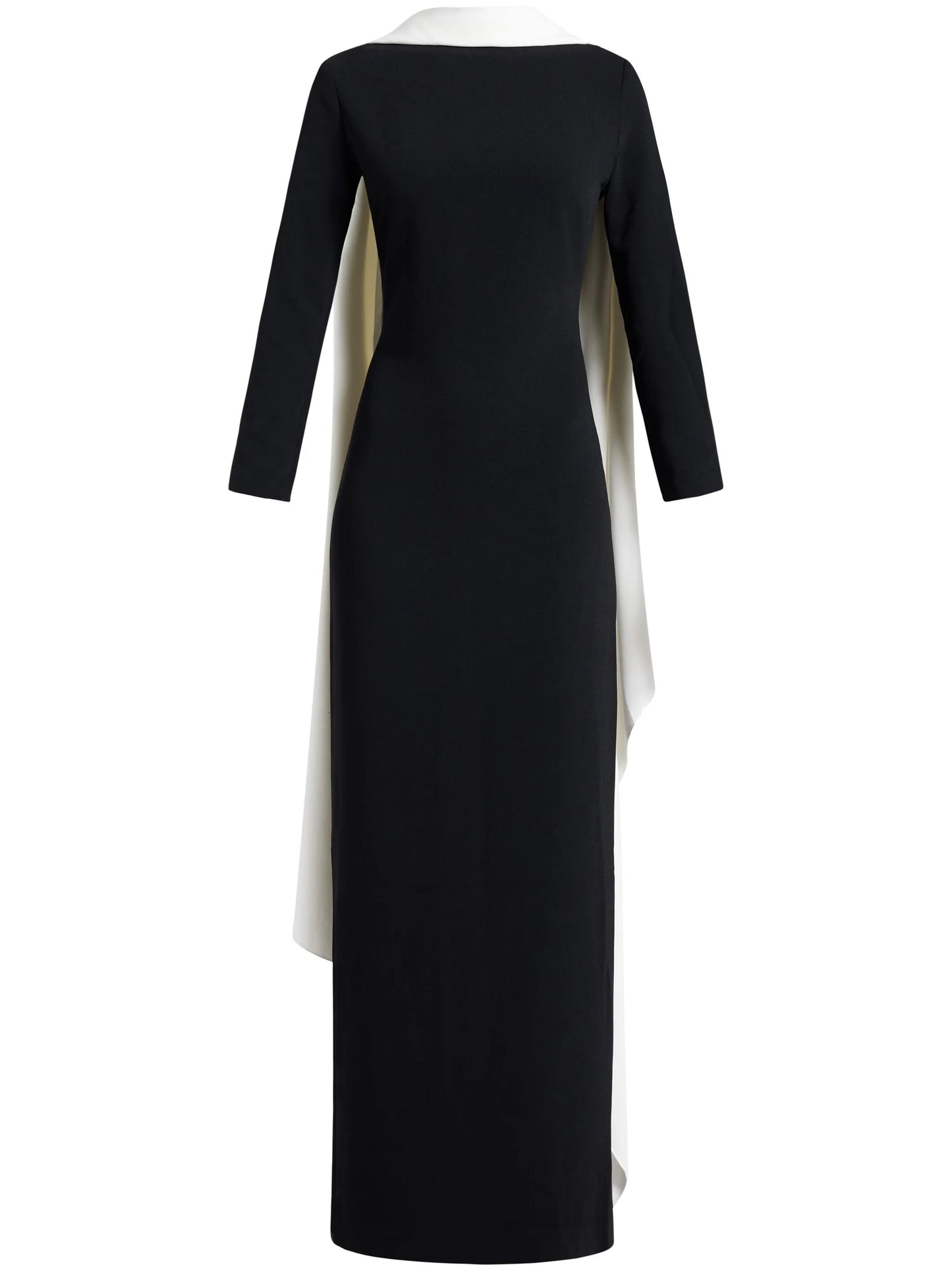 Luisa crepe maxi dress