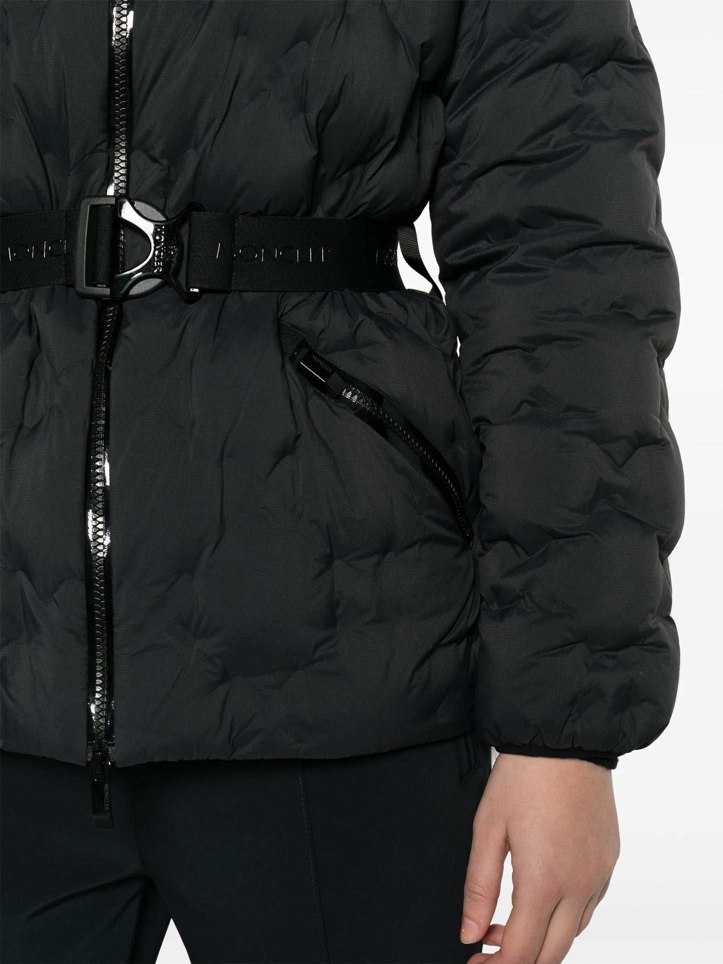 Adonis belted down jacket