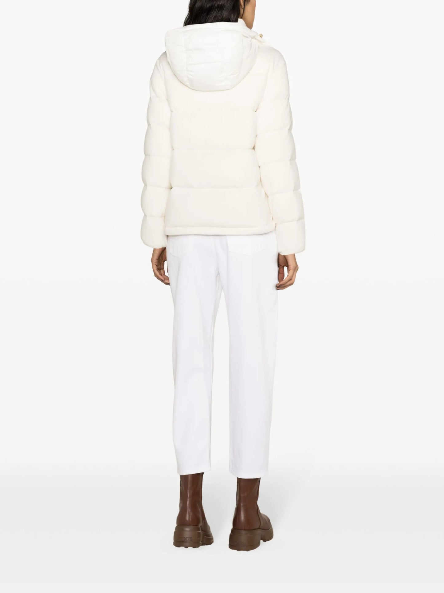 Arimi knitted hooded jacket
