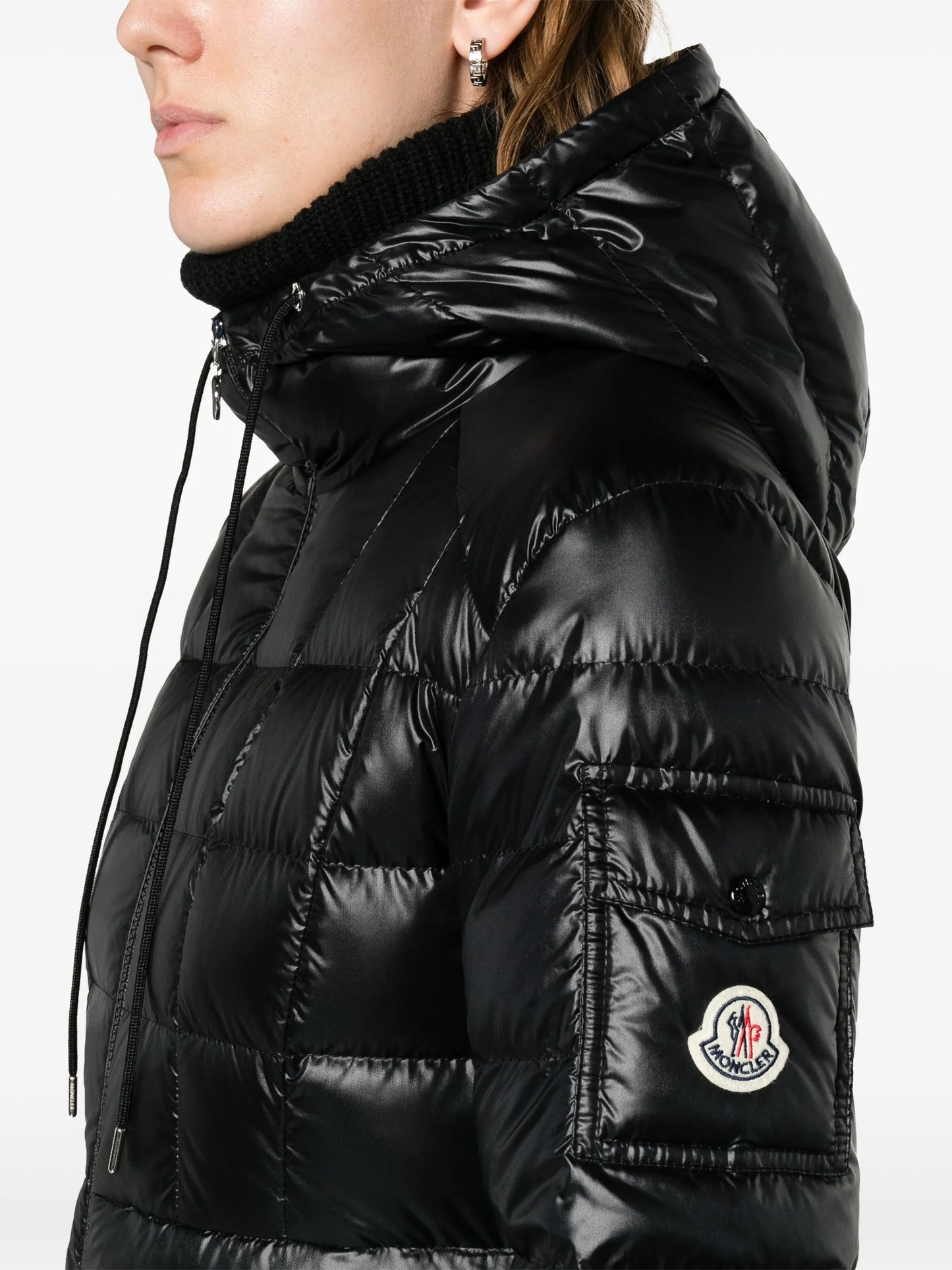 Amintore quilted parka coat