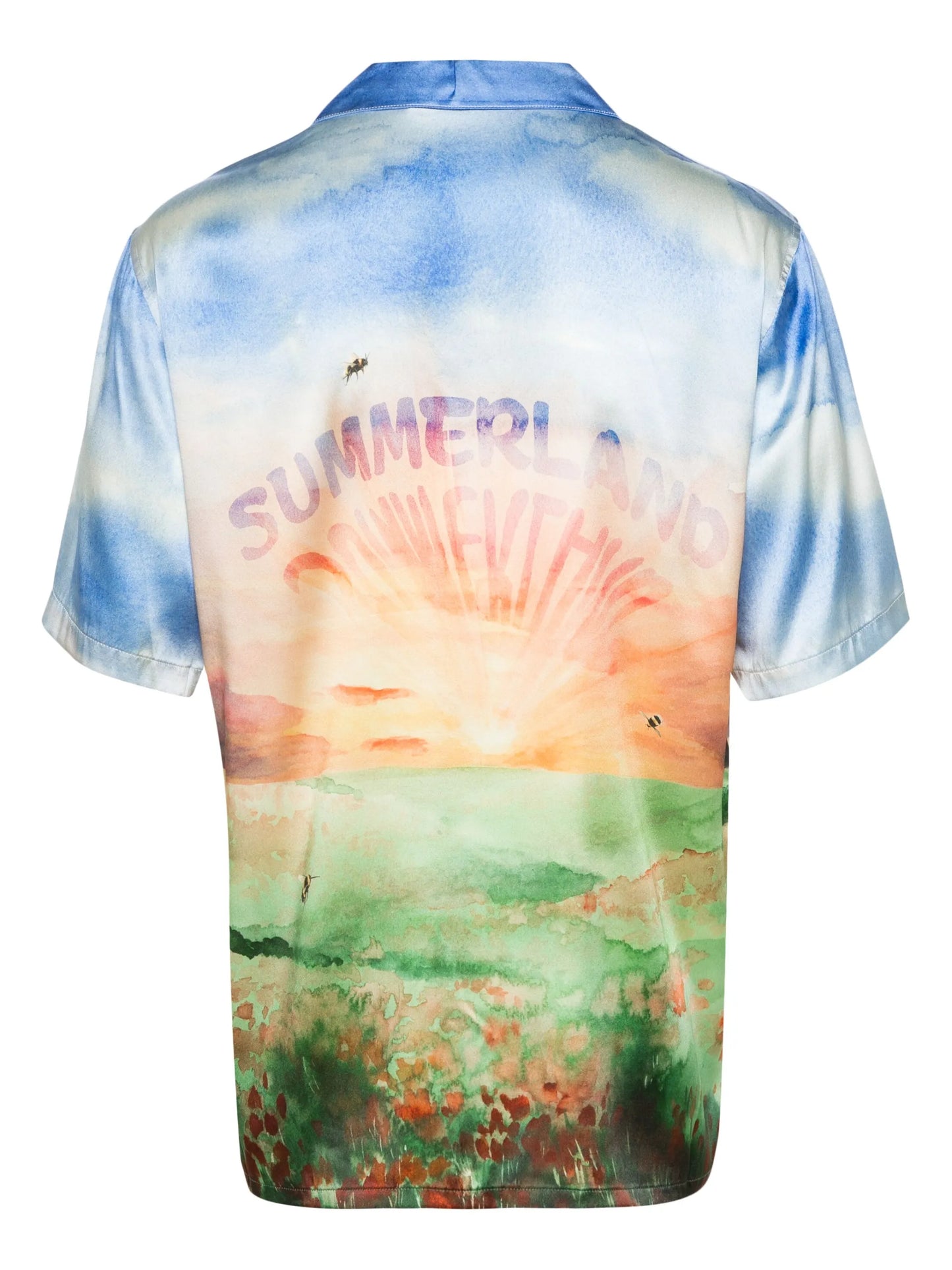 Summerland Sunset silk shirt