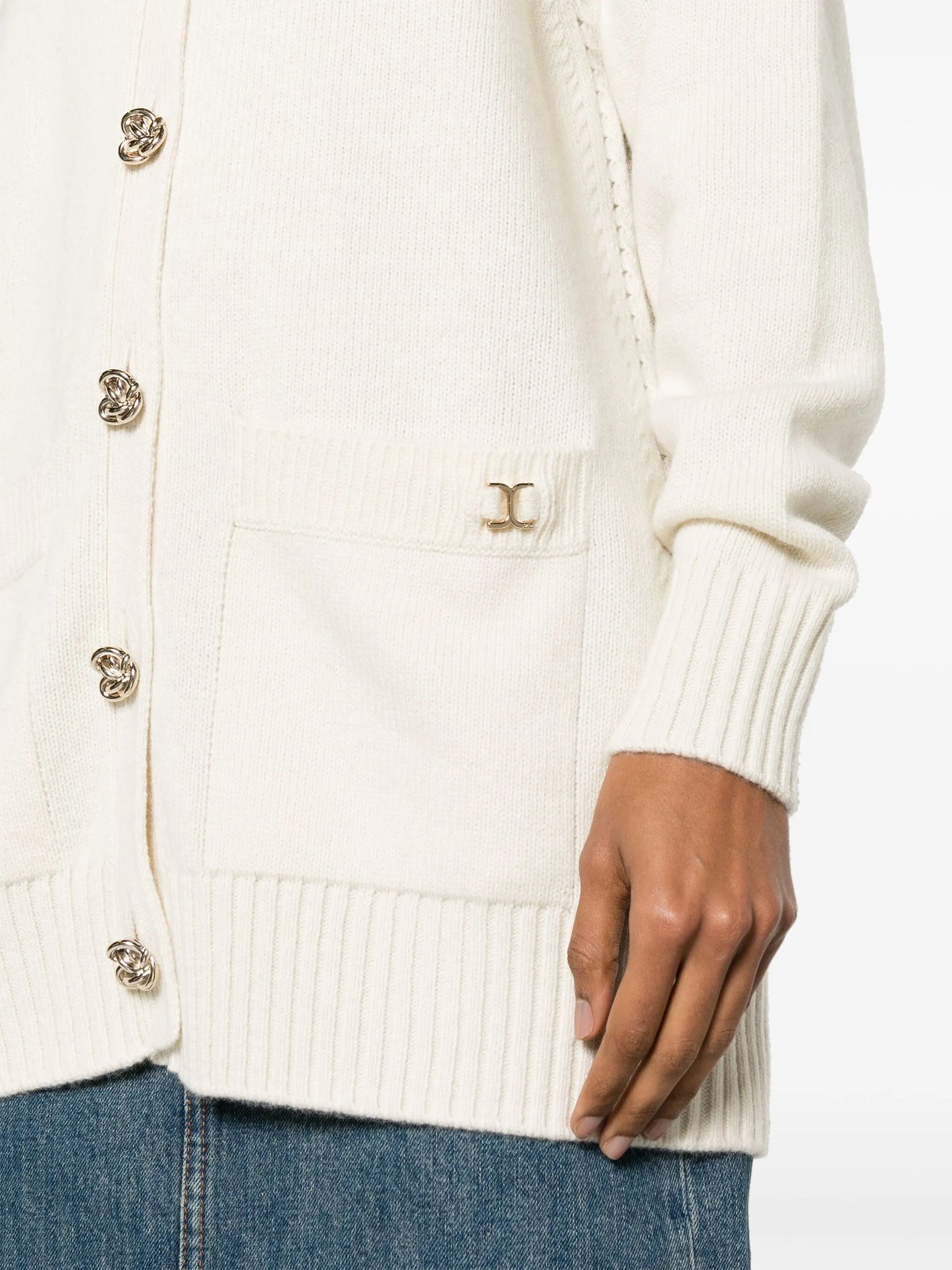 Generous cashmere cardigan