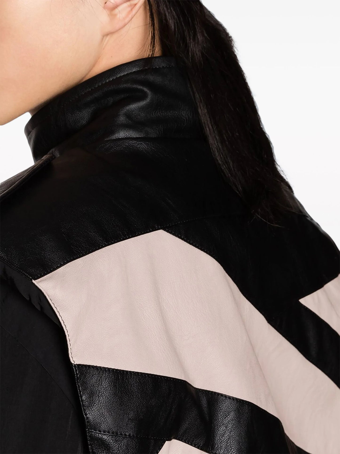 Vector panelled biker jacket