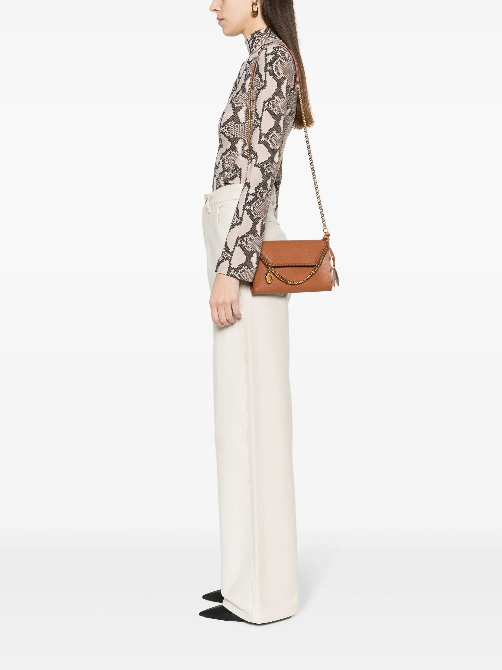 Falabella logo-charm MIRUM shoulder bag