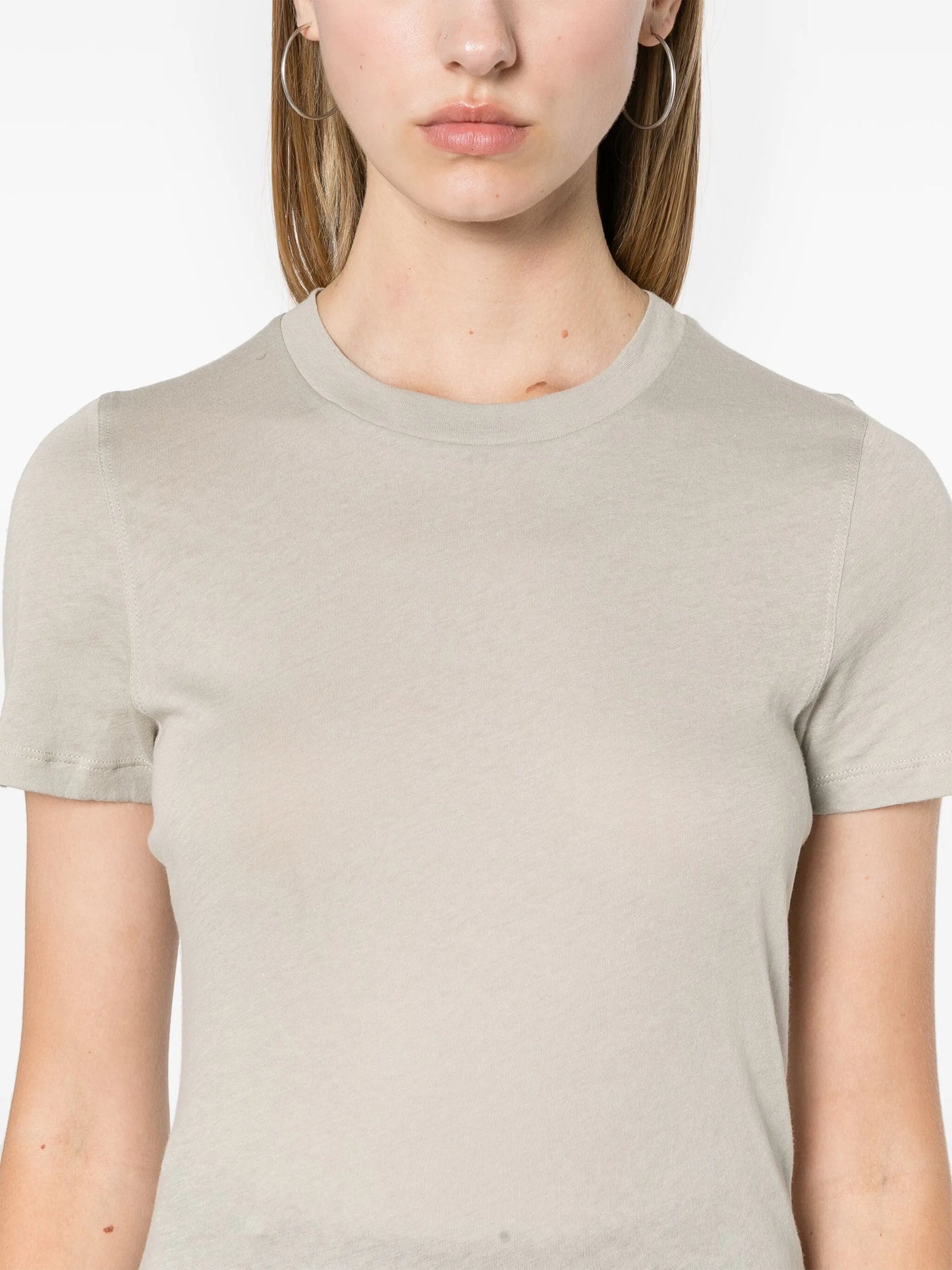 crew-neck cotton T-shirt