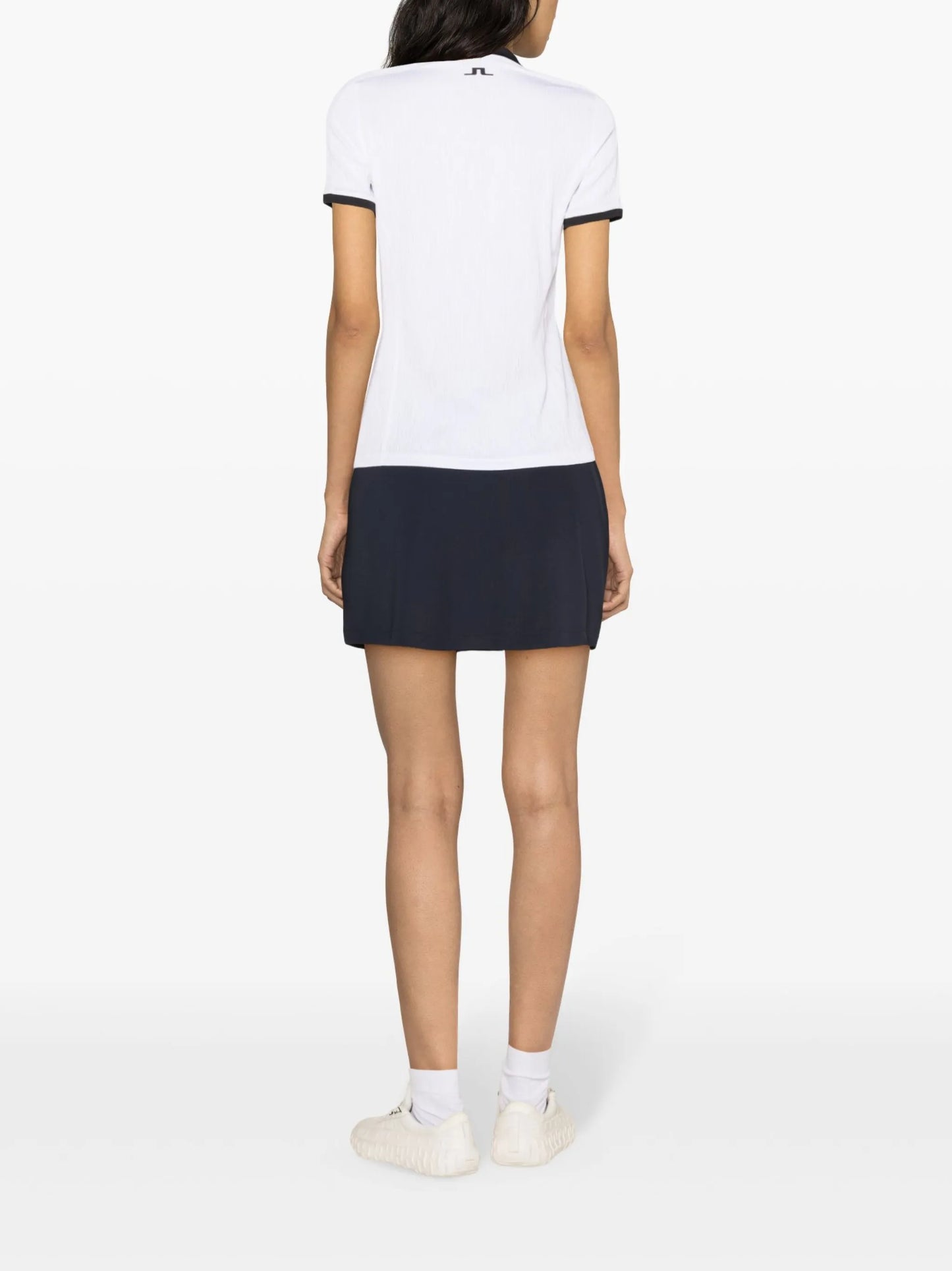 Izara ribbed polo shirt
