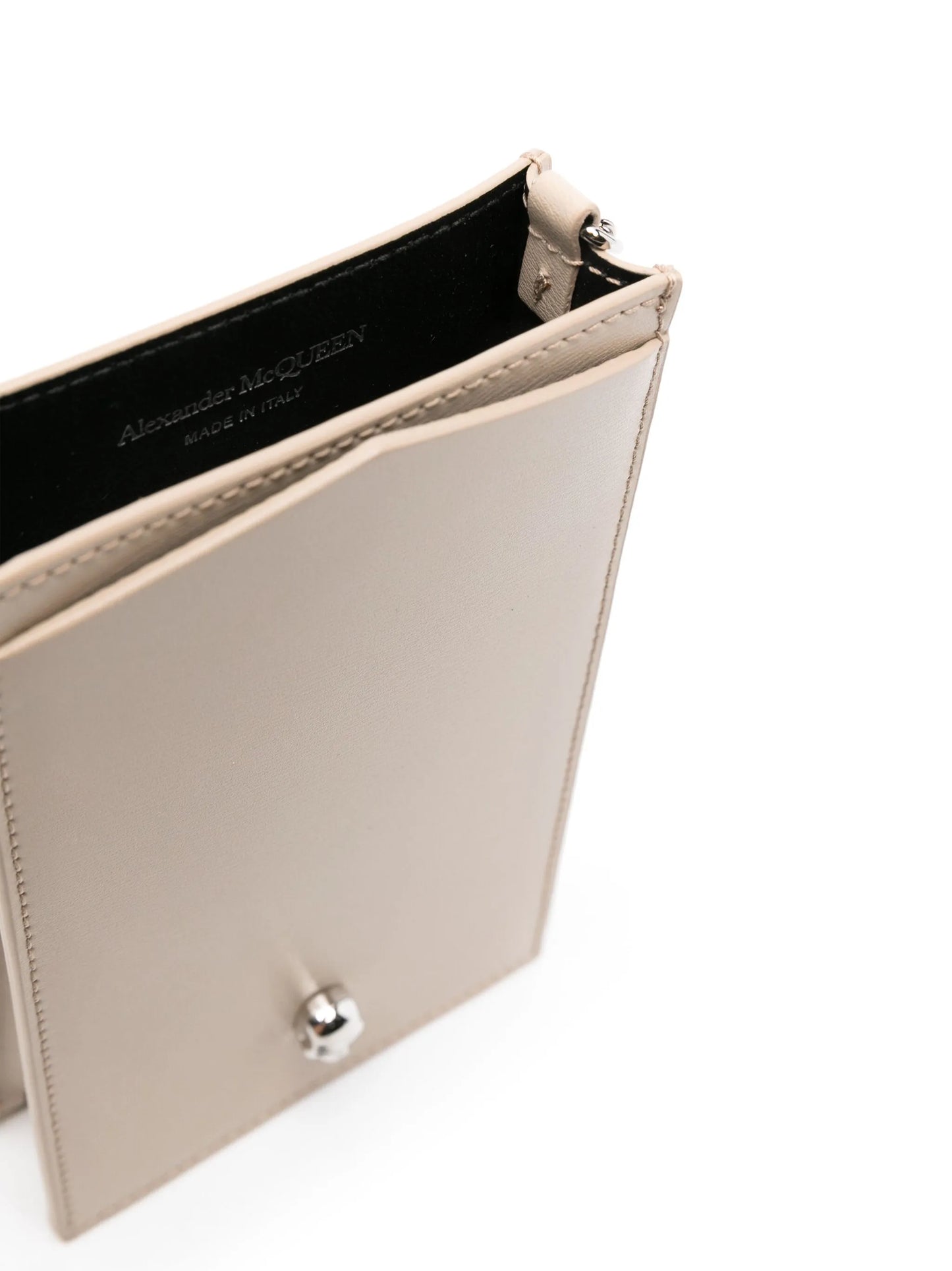 Skull leather phone bag