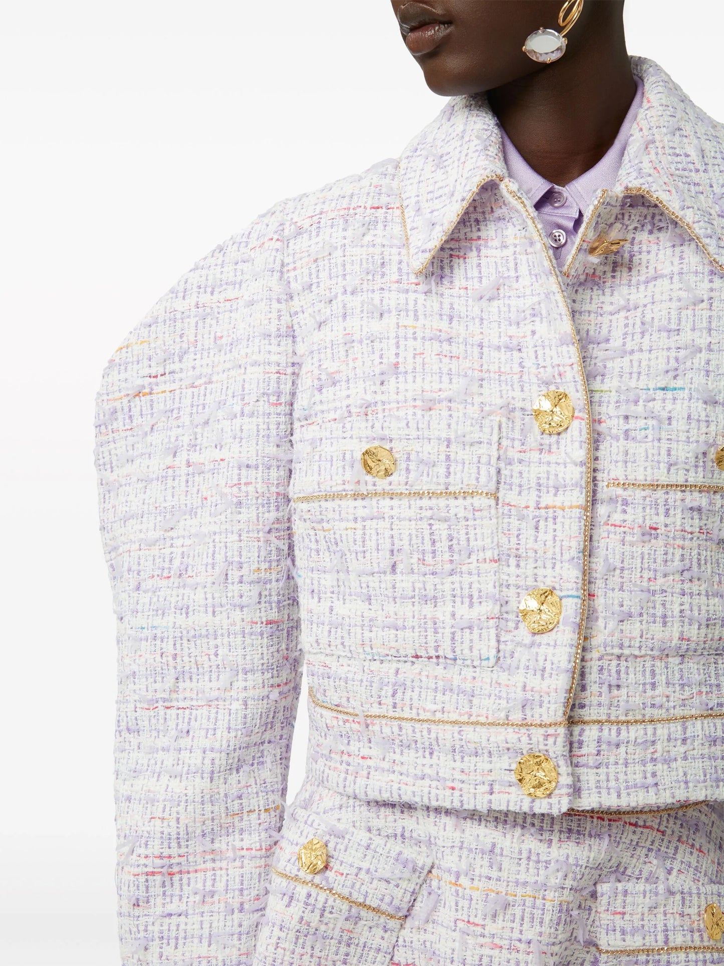 tweed cocoon jacket