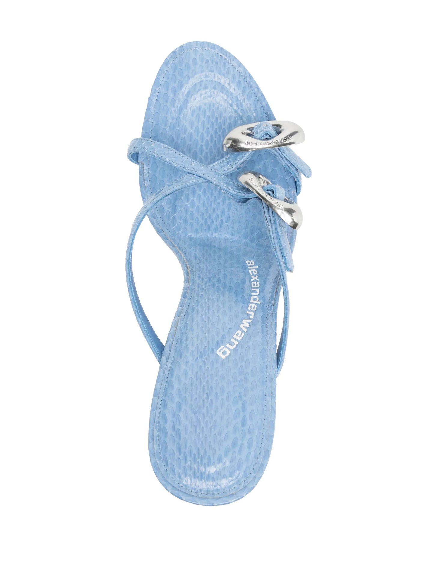 85mm Dome leather sandals