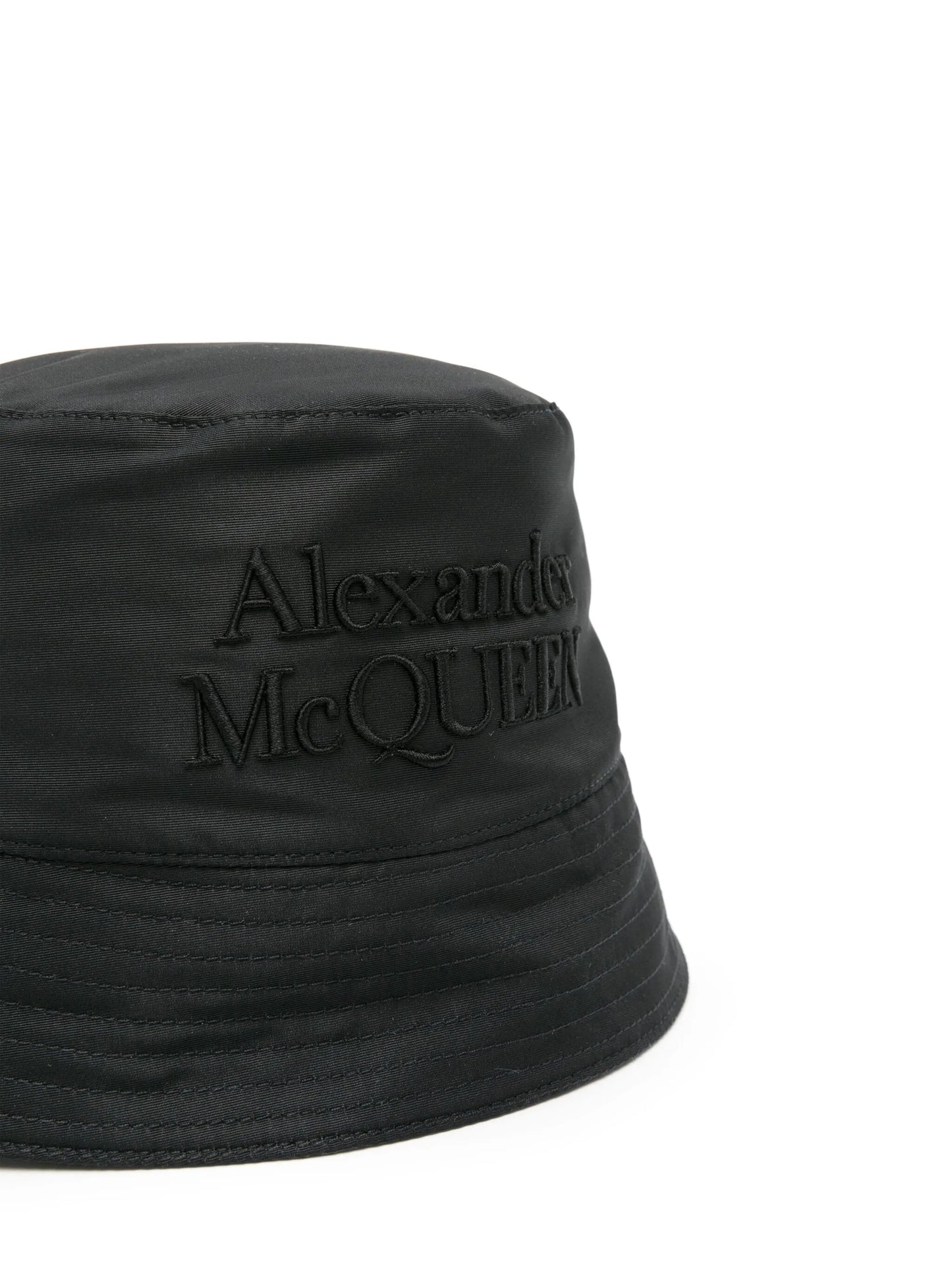 logo-embroidered reversible bucket hat