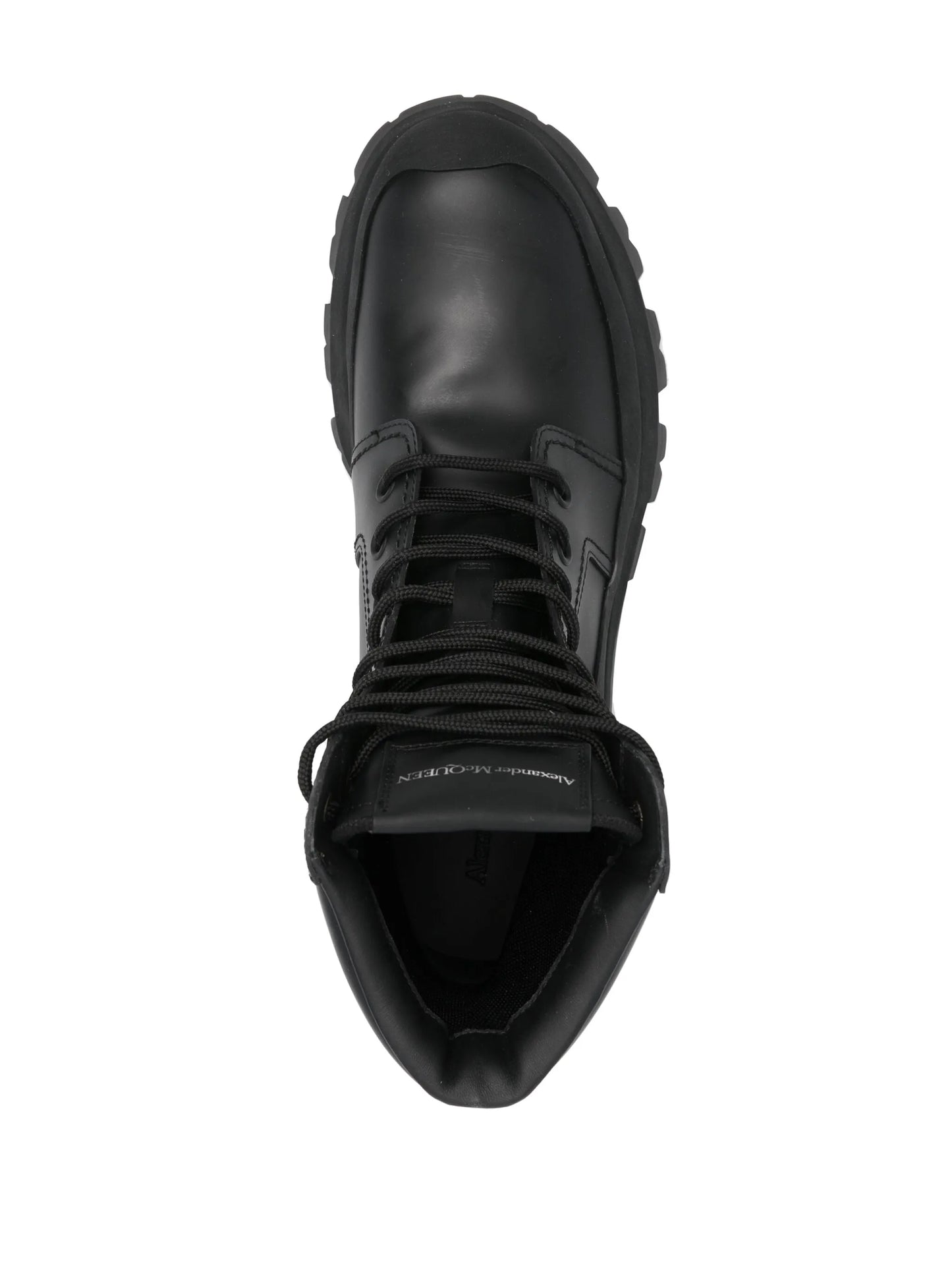 lace-up leather boots