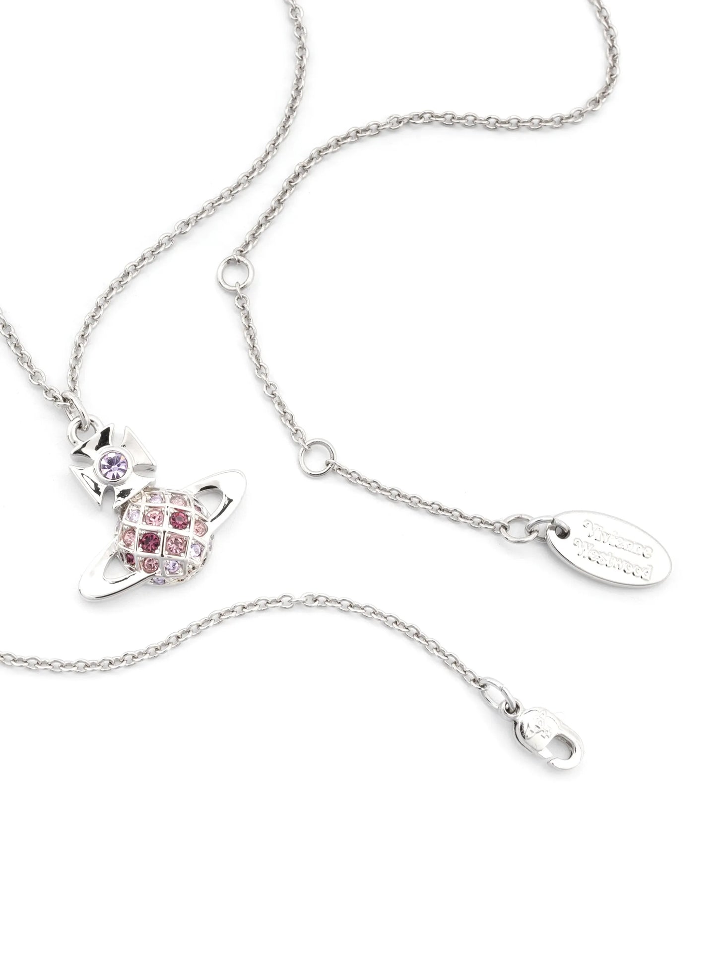 Violet amethyst pendant necklace